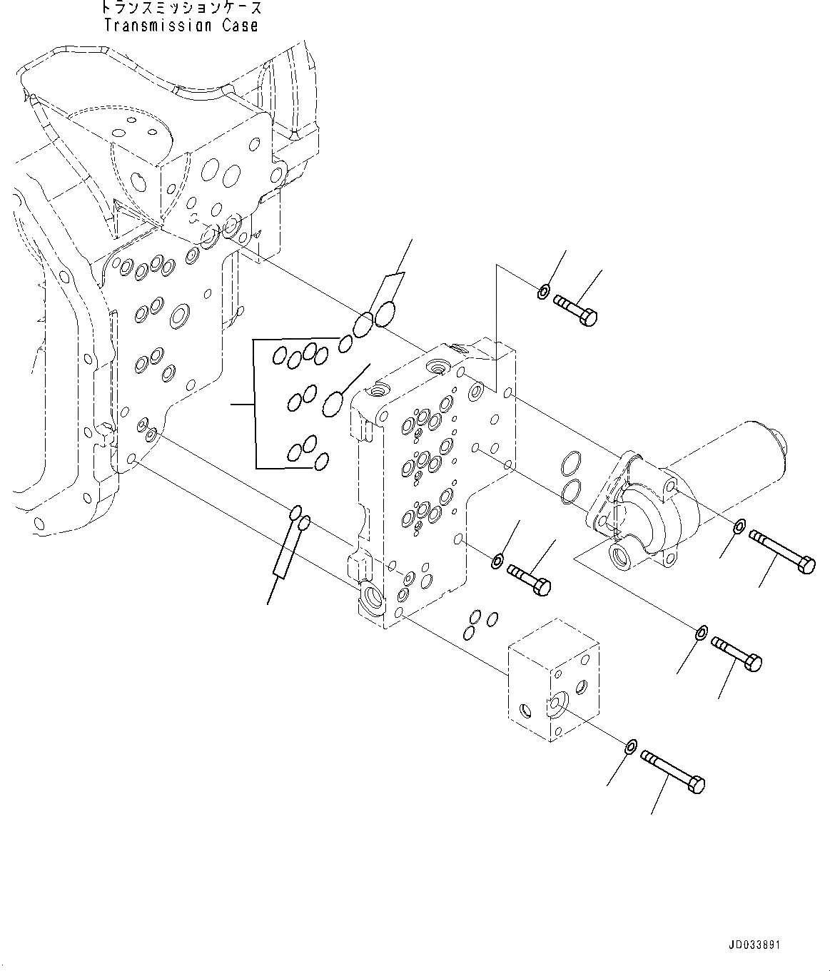 Схема запчастей Komatsu WA470-6A - ГИДРОТРАНСФОРМАТОР И ТРАНСМИССИЯ, УПРАВЛЯЮЩ. КЛАПАН (/7) (№9-) ГИДРОТРАНСФОРМАТОР И ТРАНСМИССИЯ, БЕЗ БЛОКИР.UP ТИП