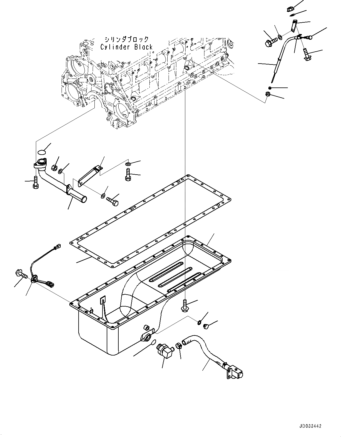 Схема запчастей Komatsu SAA6D125E-5D - МАСЛЯНЫЙ ПОДДОН И ВСАСЫВАЮЩИЙ ПАТРУБОК (№7-) МАСЛЯНЫЙ ПОДДОН И ВСАСЫВАЮЩИЙ ПАТРУБОК