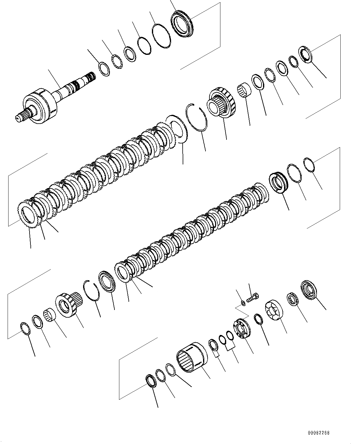 Схема запчастей Komatsu WA480-6 - ГИДРОТРАНСФОРМАТОР И ТРАНСМИССИЯ, 3 И 4 КОЖУХ (№9-) ГИДРОТРАНСФОРМАТОР И ТРАНСМИССИЯ, БЕЗ БЛОКИР.UP ТИП