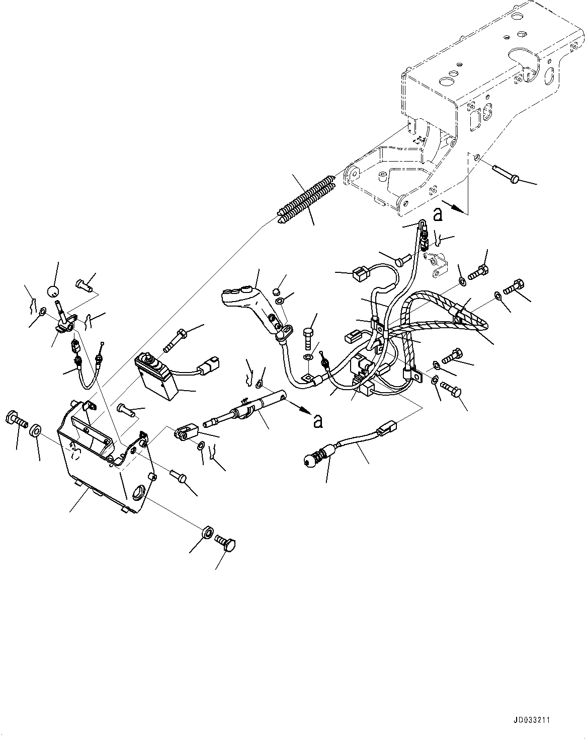 Схема запчастей Komatsu WA480-6 - СИДЕНЬЕ ОПЕРАТОРА, КОНСОЛЬ (/) (№9-) СИДЕНЬЕ ОПЕРАТОРА, GRAMMER, С ДЖОЙСТИК СИСТЕМАУПРАВЛЕНИЯ ПОВОРОТОМ