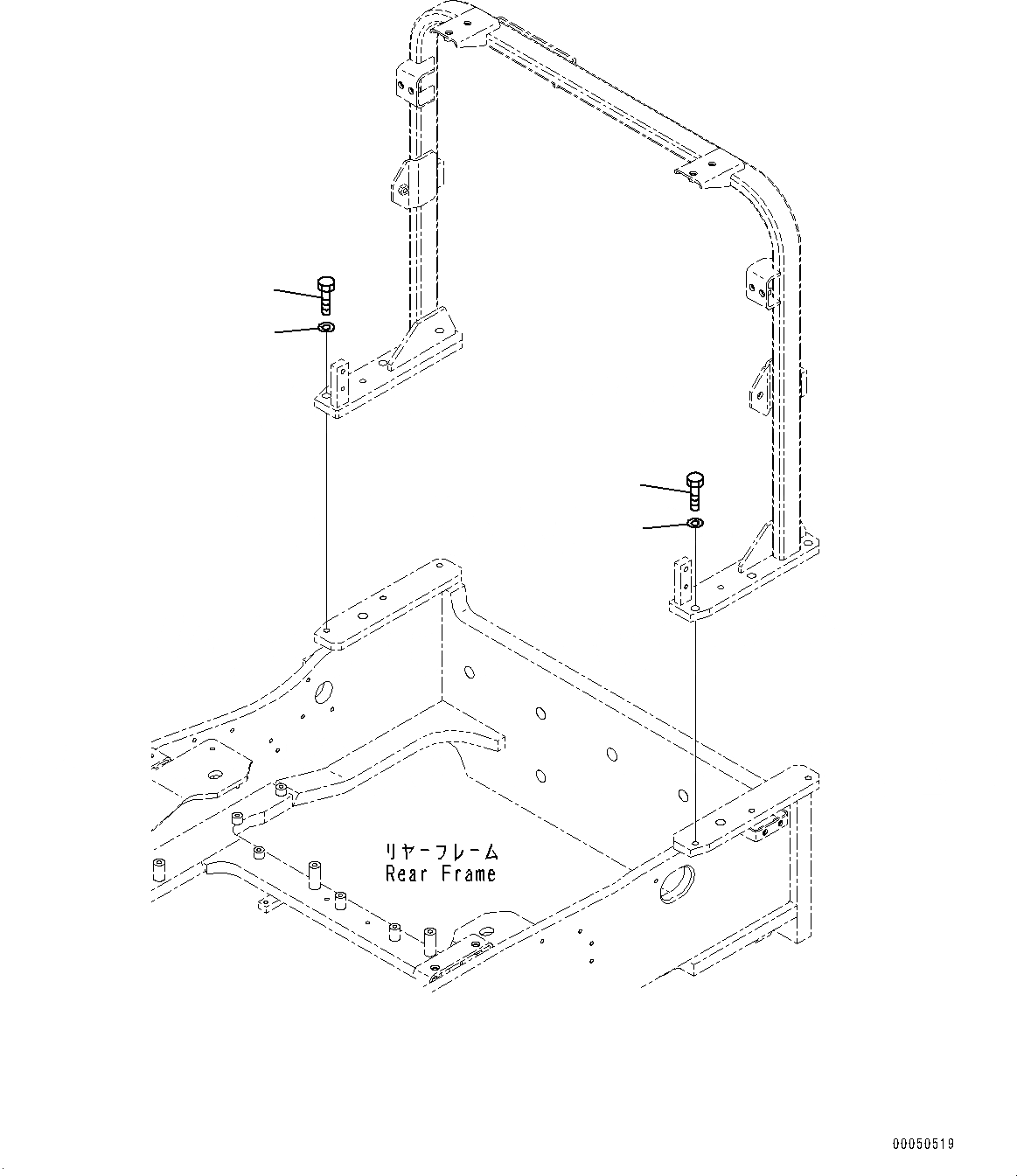 Схема запчастей Komatsu WA480-6 - РАДИАТОР, КРЕПЛЕНИЕ (/) (№9-) РАДИАТОР, С АВТОМАТИЧ. КОНДИЦ. ВОЗДУХА