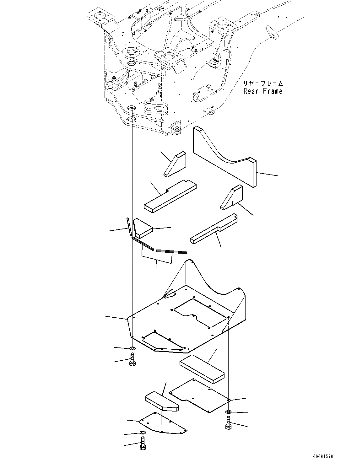 Схема запчастей Komatsu WA480-6 - СОЧЛ. СОЕД. БЛОКИР. BAR И РАМА COVER, ТРАНСМИССИЯ НИЖН. КРЫШКА (№9-98) СОЧЛ. СОЕД. БЛОКИР. BAR И РАМА COVER, С 2-Х СЕКЦИОНН. УПРАВЛЯЮЩ. КЛАПАН, ТОРМОЗ. МАСЛ. СИСТЕМА ОХЛАЖДЕНИЯ, ДЛЯ СТРАН ЕС НОВ. NOISE ARRANGEMENT 