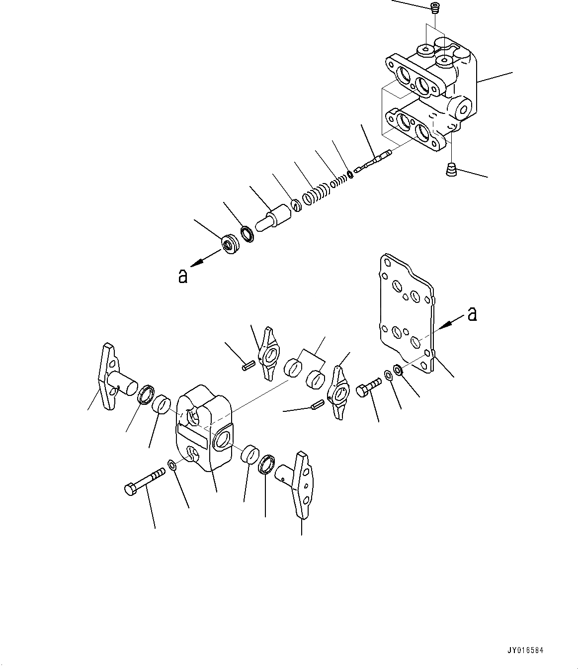 Схема запчастей Komatsu PC20MR-3 - ОСНОВН. КОНСТРУКЦИЯ, КЛАПАН PPCДЛЯ ХОД (№7-) ОСНОВН. КОНСТРУКЦИЯ, С МАСТЕР КЛЮЧ, ДЛЯ СИСТЕМА ROPS, -ДОПОЛН. АКТУАТОР ТРУБЫ, KOREA