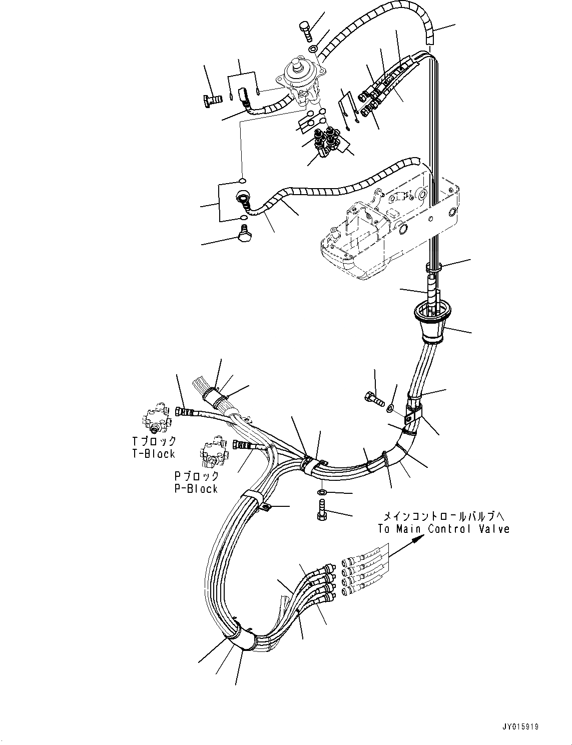 Схема запчастей Komatsu PC20MR-3 - ОСНОВН. КОНСТРУКЦИЯ, PPC ТРУБЫ, ЛЕВ. (№-) ОСНОВН. КОНСТРУКЦИЯ, С МАСТЕР КЛЮЧ, ДЛЯ СИСТЕМА ROPS, -ДОПОЛН. АКТУАТОР ТРУБЫ