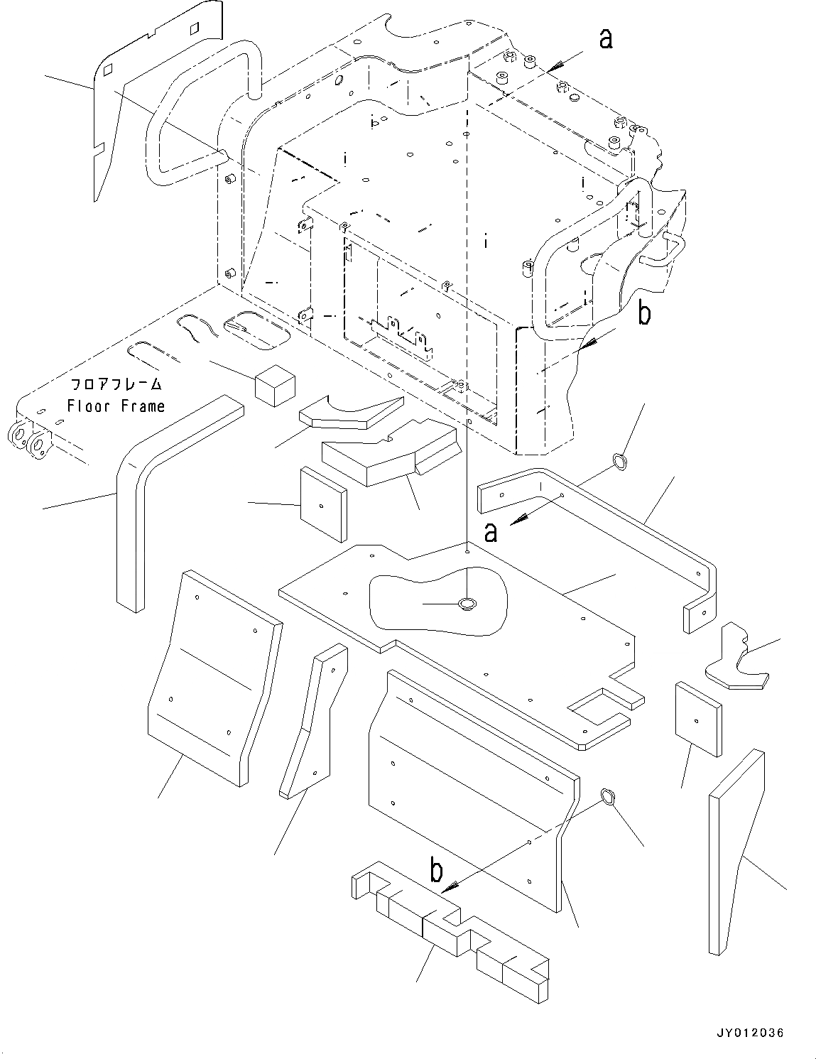 Схема запчастей Komatsu PC20MR-3 - ОСНОВН. КОНСТРУКЦИЯ, ПОЛ, НИЖН. ЩИТКИ (№-) ОСНОВН. КОНСТРУКЦИЯ, С МАСТЕР КЛЮЧ, ДЛЯ СИСТЕМА ROPS, -ДОПОЛН. АКТУАТОР ТРУБЫ