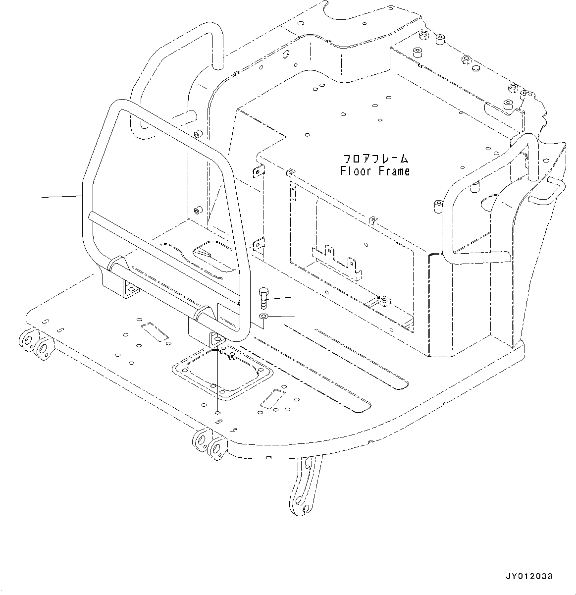 Схема запчастей Komatsu PC20MR-3 - ОСНОВН. КОНСТРУКЦИЯ, ПОРУЧНИ(№-) ОСНОВН. КОНСТРУКЦИЯ, С МАСТЕР КЛЮЧ, ДЛЯ -ДОПОЛН. АКТУАТОР ТРУБЫ, СИСТЕМА ROPS, НАВЕС, PLASTIC TOP