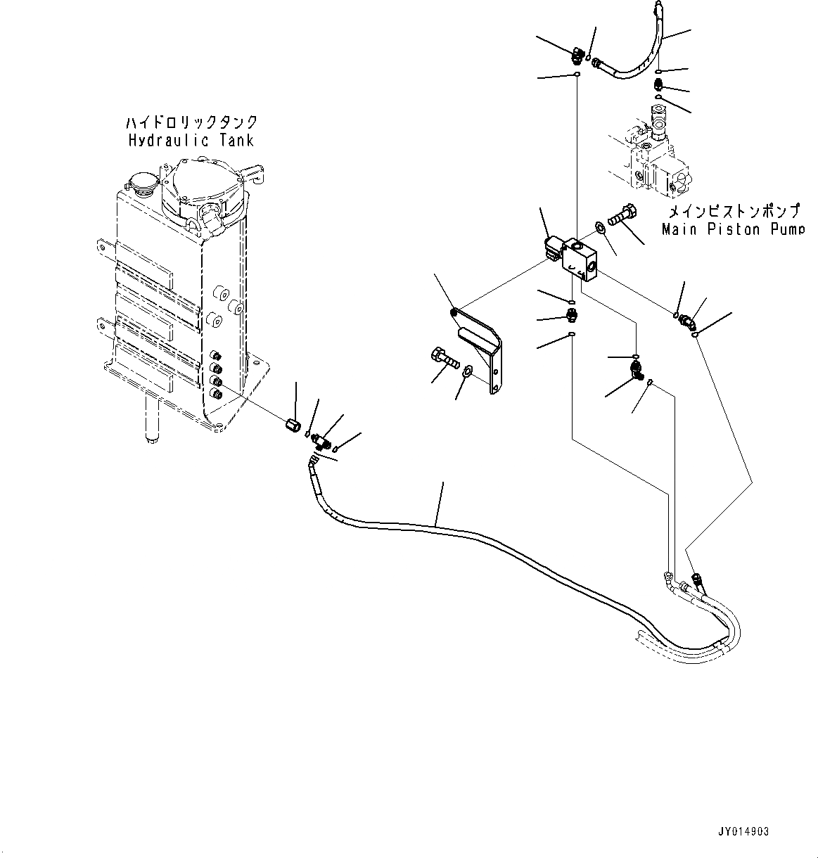 Схема запчастей Komatsu PC55MR-3 - АКТУАТОР ТРУБЫ, СОЛЕНОИДНЫЙ КЛАПАН ТРУБЫ (№-) АКТУАТОР ТРУБЫ, ДЛЯ АВСТРАЛИИ И НОВ. ZEALAND, PROVISION ДЛЯ -ДОПОЛН. АКТУАТОР ТРУБЫ, ВЫСОК. ЕМК.