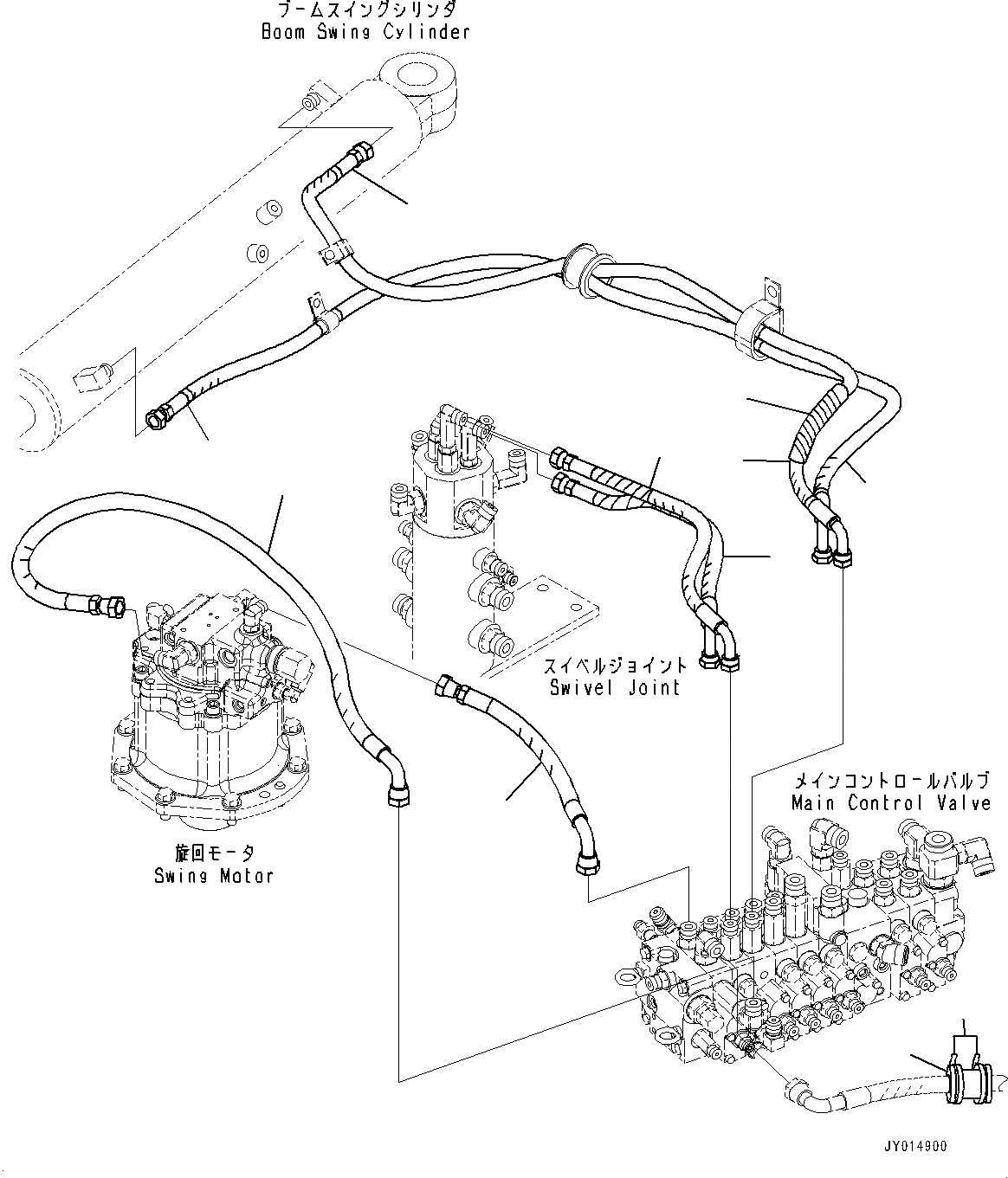 Схема запчастей Komatsu PC45MR-3 - АКТУАТОР ТРУБЫ, ДЛЯ АВСТРАЛИИ И НОВ. ZEALAND, PROVISION ДЛЯ -ДОПОЛН. АКТУАТОР ТРУБЫ, ВЫСОК. ЕМК., ЦИЛИНДР ПОВОРОТА СТРЕЛЫ, АКТУАТОР ТРУБЫ, ДЛЯ АВСТРАЛИИ И НОВ. ZEALAND, PROVISION ДЛЯ -ДОПОЛН. АКТУАТОР ТРУБЫ, ВЫСОК. ЕМК.