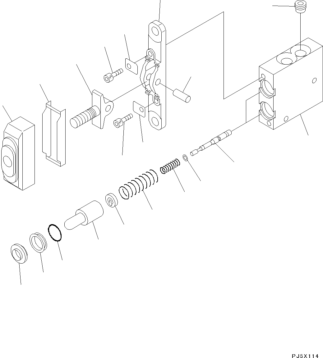 Схема запчастей Komatsu PC45MR-3 - ОСНОВН. КОНСТРУКЦИЯ, ОТВ. С ИЗМ. УГЛОМ DOZER, PROVISION ДЛЯ -ДОПОЛН. АКТУАТОР ТРУБЫ, ВЫСОК. ЕМК., КЛАПАН PPCДЛЯ СТРЕЛЫ ПОВОРОТН. (№-) ОСНОВН. КОНСТРУКЦИЯ, ОТВ. С ИЗМ. УГЛОМ DOZER, PROVISION ДЛЯ -ДОПОЛН. АКТУАТОР ТРУБЫ, В