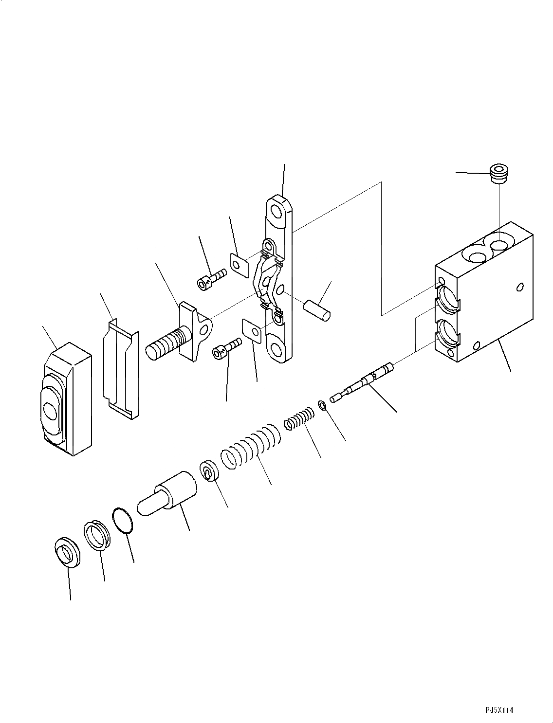 Схема запчастей Komatsu PC45MR-3 - ОСНОВН. КОНСТРУКЦИЯ, ОТВ. С ИЗМ. УГЛОМ DOZER, PROVISION ДЛЯ -ДОПОЛН. АКТУАТОР ТРУБЫ, ВЫСОК. ЕМК., КЛАПАН PPCДЛЯ ОТВАЛ (№-) ОСНОВН. КОНСТРУКЦИЯ, ОТВ. С ИЗМ. УГЛОМ DOZER, PROVISION ДЛЯ -ДОПОЛН. АКТУАТОР ТРУБЫ, ВЫСОК. ЕМК.