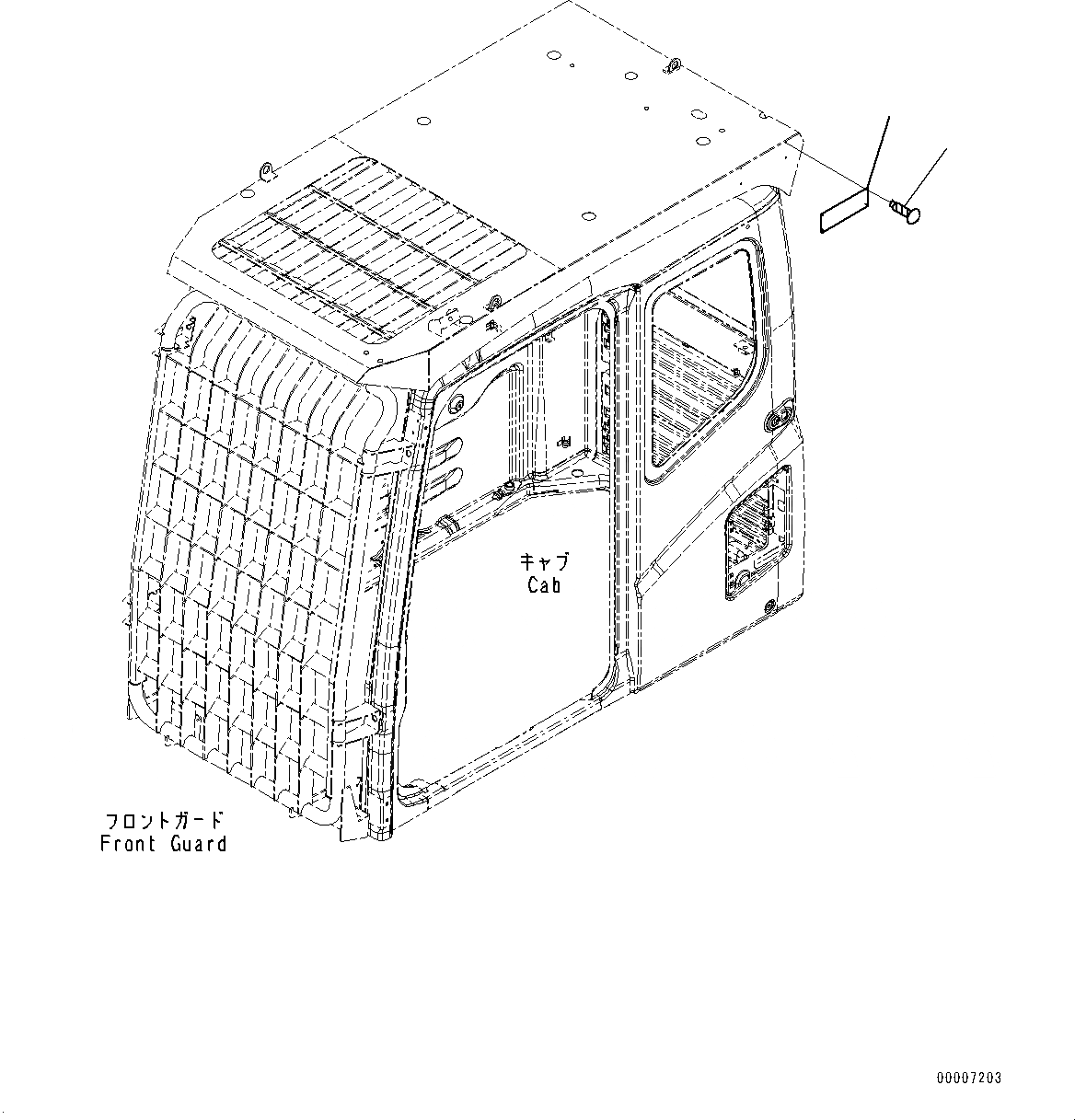 Схема запчастей Komatsu PC800-8E0 - ПРЕДУПРЕЖДАЮЩ. МАРКИРОВКАS, АНГЛ., США И PUERTO RICO, КАБИНА ВЕРХН. ЧАСТИ КОРПУСА УРОВЕНЬ ПРЕДУПРЕЖДАЮЩ. МАРКИРОВКАS, АНГЛ., США И PUERTO RICO, КАБИНА ВЕРХН. ЧАСТИ КОРПУСА УРОВЕНЬ
