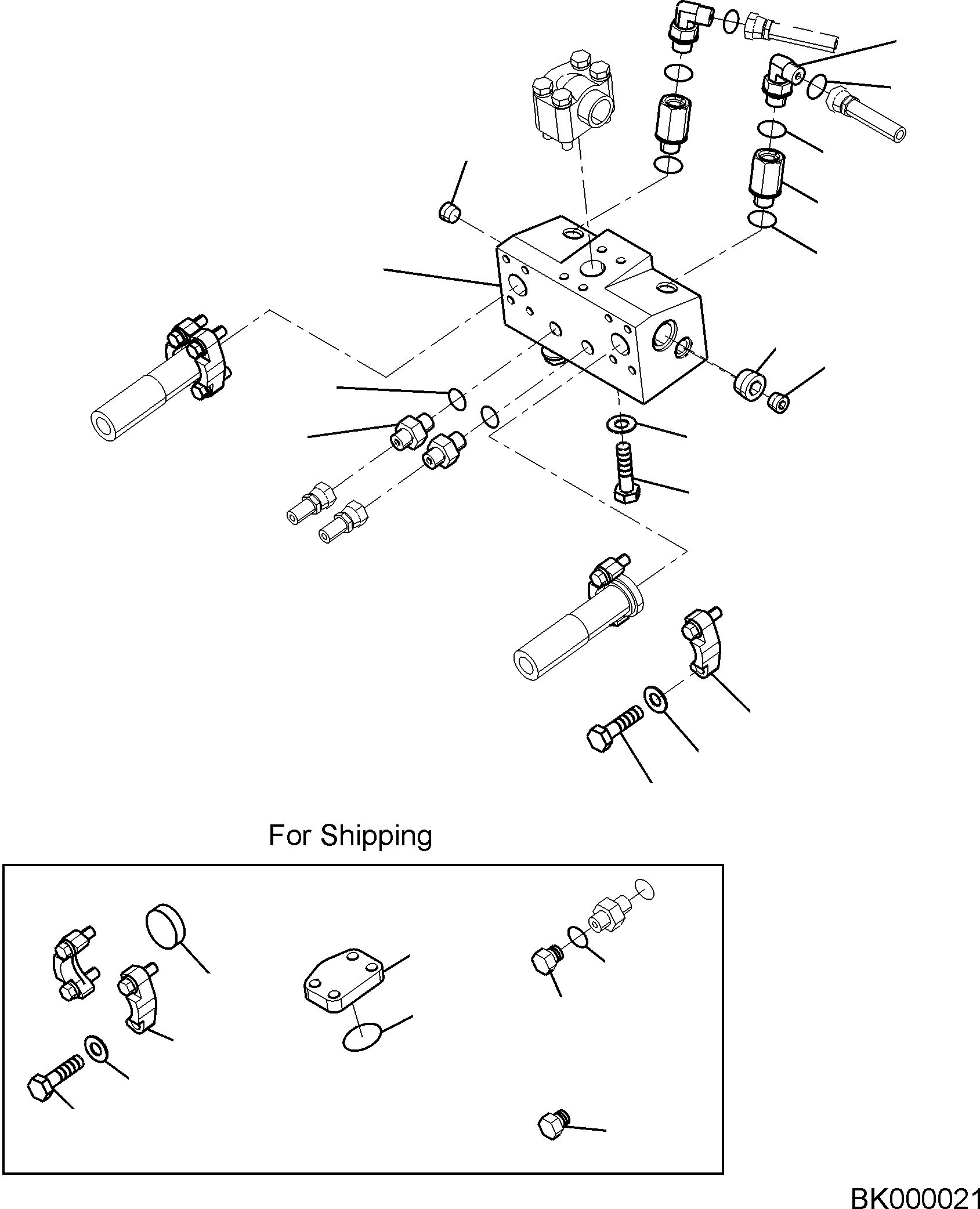 Схема запчастей Komatsu PC800LC-8E0 - (HBV) ГЛАВН. ТРУБЫ (/) (HBV) ГЛАВН. ТРУБЫ