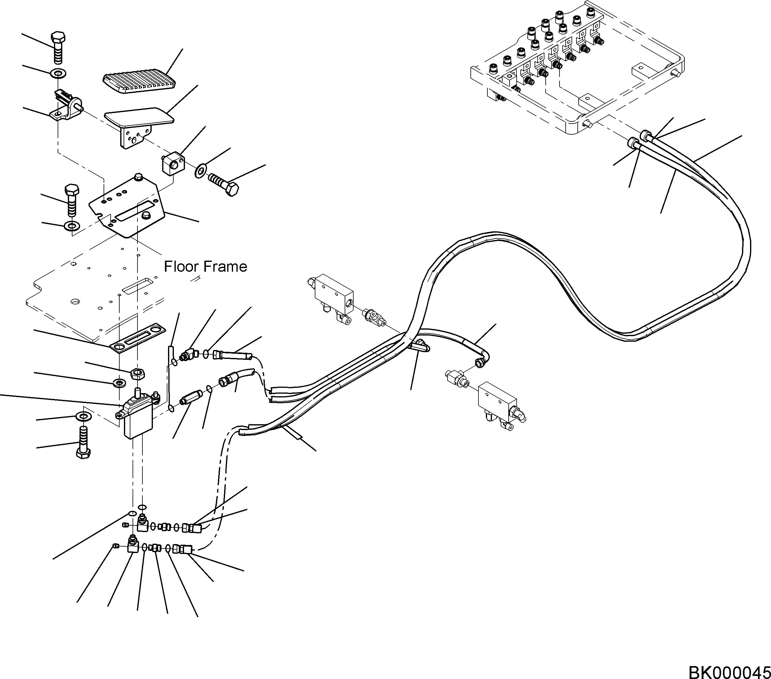 Схема запчастей Komatsu PC800LC-8E0 - КАБИНА, EOPS КАБИНА, ОСНОВН. КОНСТРУКЦИЯ, УПРАВЛЯЮЩ. КЛАПАН, ДЛЯ НАВЕСН. ОБОРУД КАБИНА, EOPS КАБИНА