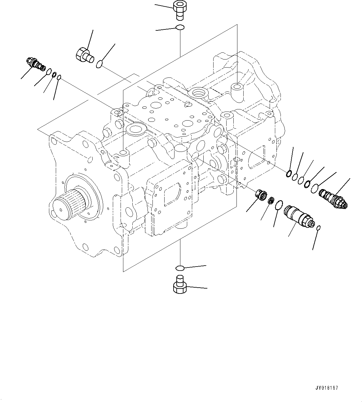 Схема запчастей Komatsu PC800LC-8E0 - ПОРШЕНЬ НАСОС, ВНУТР. ЧАСТИ (9/) (№-) ПОРШЕНЬ НАСОС, ДЛЯ МАТЕРИАЛERIAL ОБСЛУЖ-Е