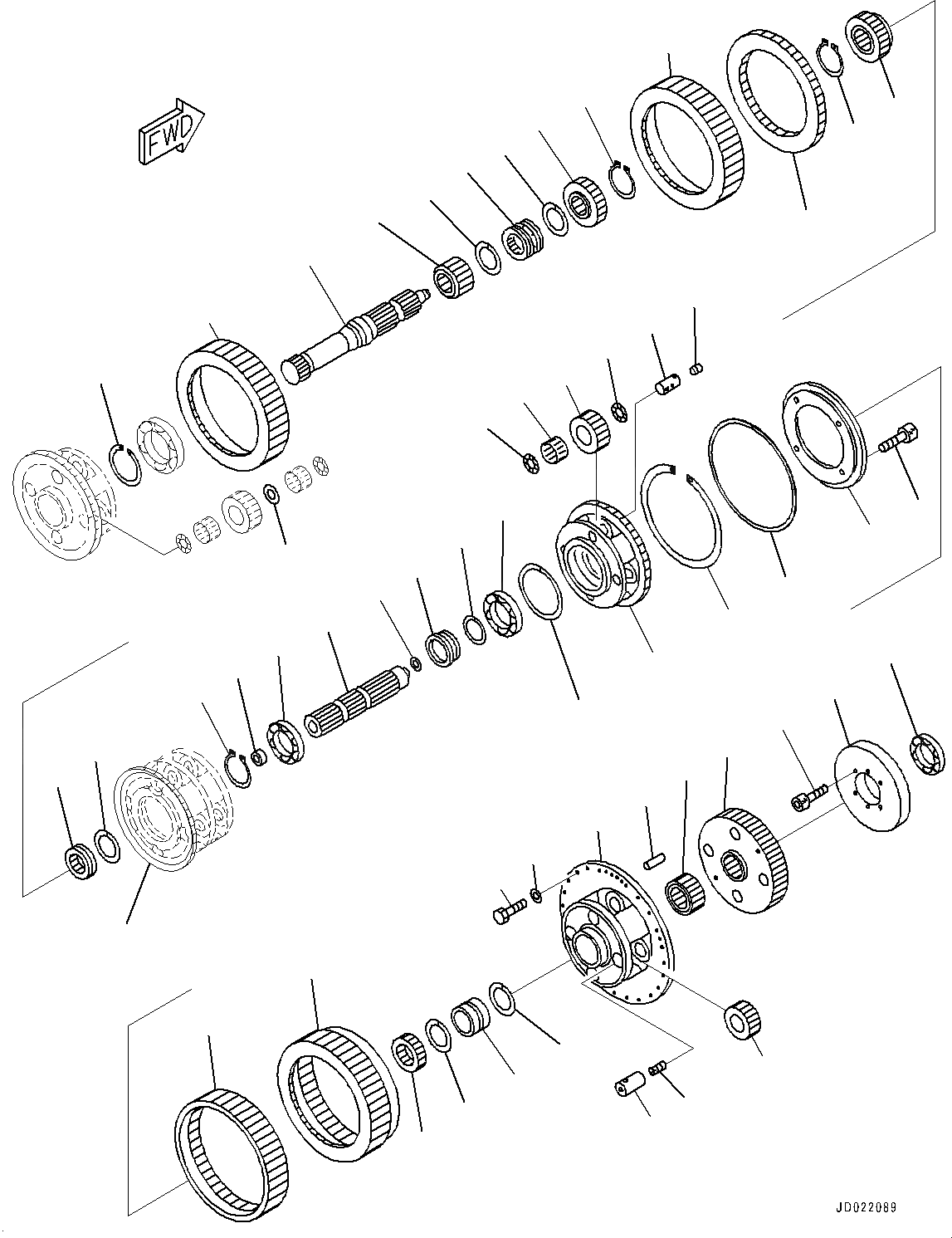 Схема запчастей Komatsu WA900-3E0 - ГИДРОТРАНСФОРМАТОР И ТРАНСМИССИЯ, ВАЛ, ПРИВОД И НЕСУЩИЙ ЭЛЕМЕНТ (/) (№78-) ГИДРОТРАНСФОРМАТОР И ТРАНСМИССИЯ, ЭКСТРЕНН. РУЛЕВ. УПРАВЛЕНИЕ, АВТОМАТИЧ. УПРАВЛ-Е ТИП, VHMS, ПЕРИОДИЧ. ОБСЛУЖ. SERVICE СОЕДИН-ЕS