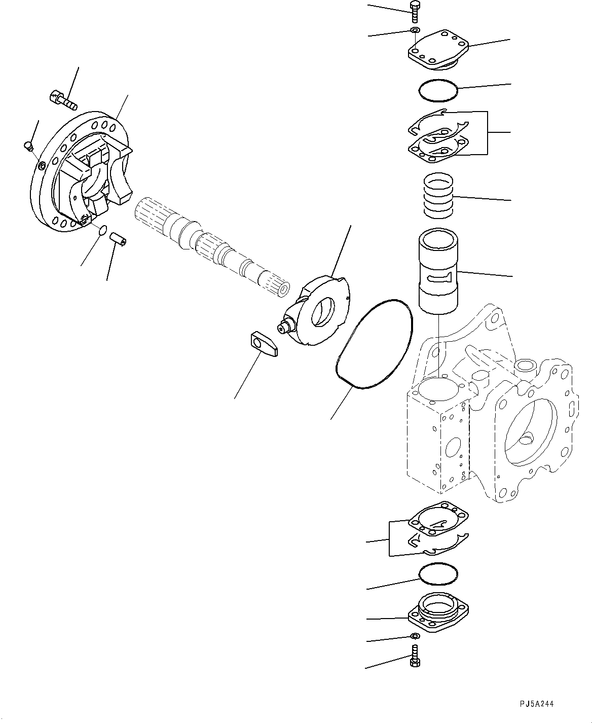 Схема запчастей Komatsu WA900-3E0 - ГИДРОТРАНСФОРМАТОР И ТРАНСМИССИЯ, ВНУТР. ЧАСТИ, ПЕРЕКЛЮЧАТЕЛЬ НАСОС (/7) (№78-) ГИДРОТРАНСФОРМАТОР И ТРАНСМИССИЯ, ЭКСТРЕНН. РУЛЕВ. УПРАВЛЕНИЕ, АВТОМАТИЧ. УПРАВЛ-Е ТИП, VHMS