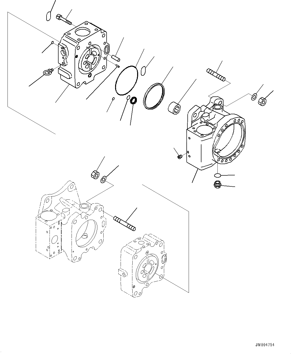 Схема запчастей Komatsu WA900-3E0 - ГИДРОТРАНСФОРМАТОР И ТРАНСМИССИЯ, ВНУТР. ЧАСТИ, ПЕРЕКЛЮЧАТЕЛЬ НАСОС (/7) (№78-) ГИДРОТРАНСФОРМАТОР И ТРАНСМИССИЯ, ХОЛОДН. AREA СПЕЦ-ЯIFICATION A (- DEG C), ТОРМОЗ. МАСЛ. СИСТЕМА ОХЛАЖДЕНИЯ