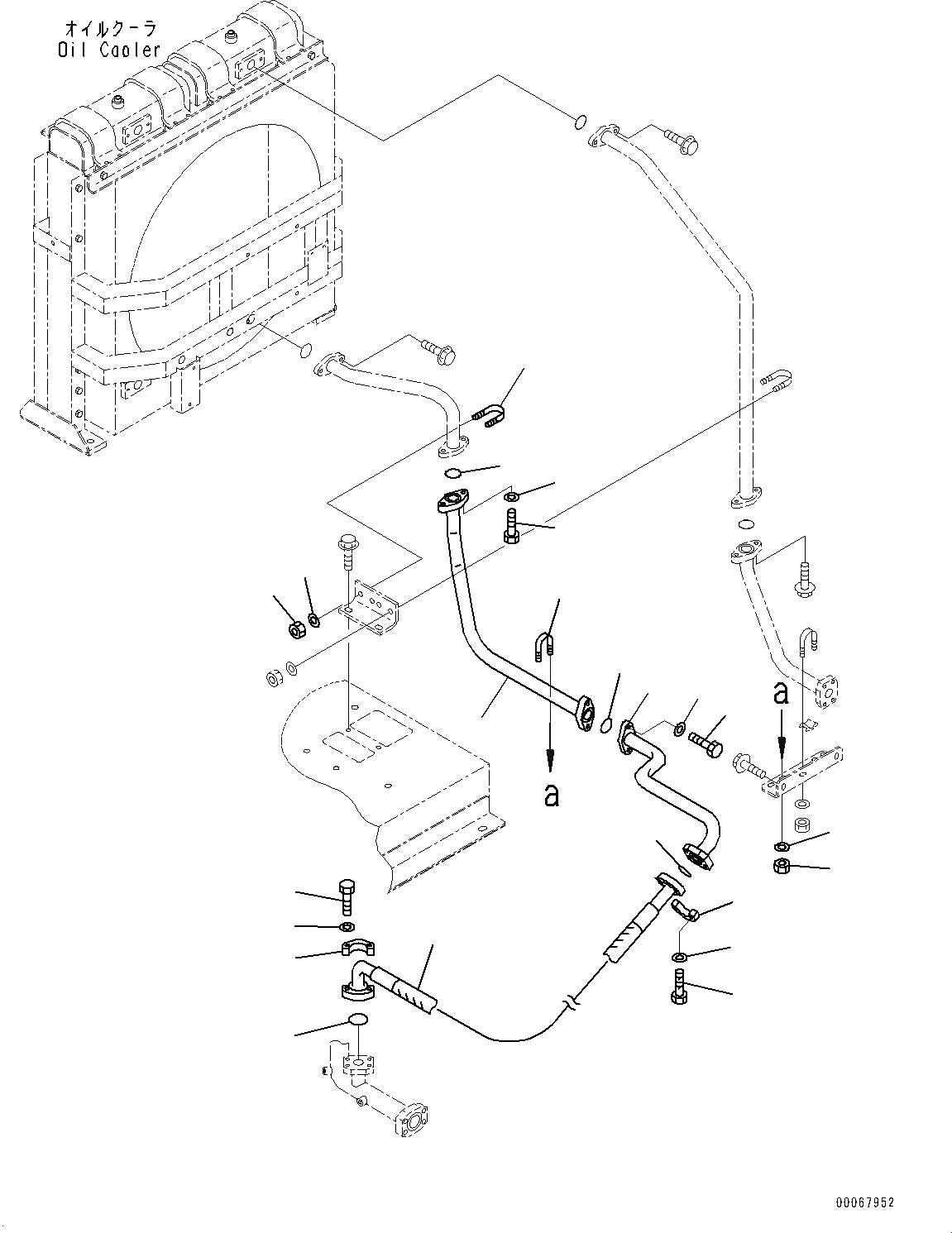 Схема запчастей Komatsu WA900-3E0 - ГИДРОТРАНСФОРМАТОР И ТРАНСМИССИЯ МАСЛОПРОВОДЯЩАЯ ЛИНИЯ, ВОЗВРАТ. ТРУБЫ (№78-) ГИДРОТРАНСФОРМАТОР И ТРАНСМИССИЯ МАСЛОПРОВОДЯЩАЯ ЛИНИЯ, ТОРМОЗ. МАСЛ. СИСТЕМА ОХЛАЖДЕНИЯ, HOT AREA ARENGEMENT ( DEG C), MINING СПЕЦ-ЯIFICATIO