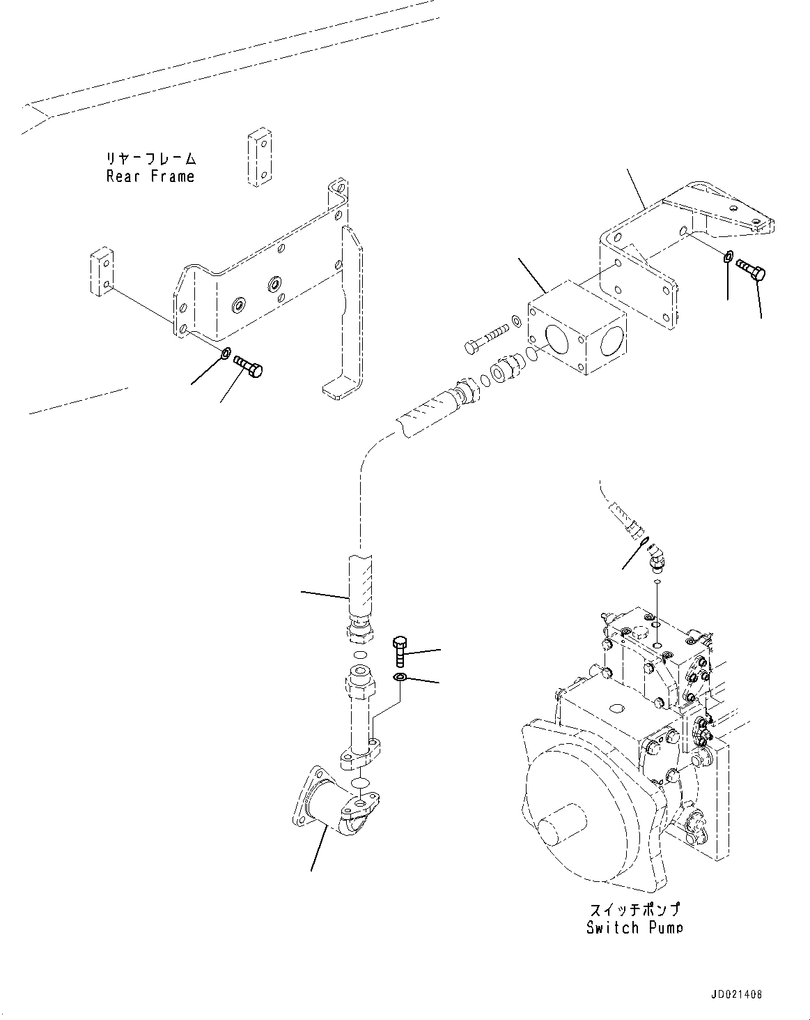 Схема запчастей Komatsu WA900-3E0 - ГИДРОЛИНИЯ, КЛАПАН PPCТРУБЫ, ЗАДН. (/7) (№78-) ГИДРОЛИНИЯ, AJSS, ЭКСТРЕНН. РУЛЕВ. УПРАВЛЕНИЕ, АВТОМАТИЧ. УПРАВЛ-Е ТИП, ТОРМОЗ. МАСЛ. СИСТЕМА ОХЛАЖДЕНИЯ, НАКЛОН. ОГРАНИЧИТЕЛЬ, ACTIVE РАБОЧ.ING SYSTE