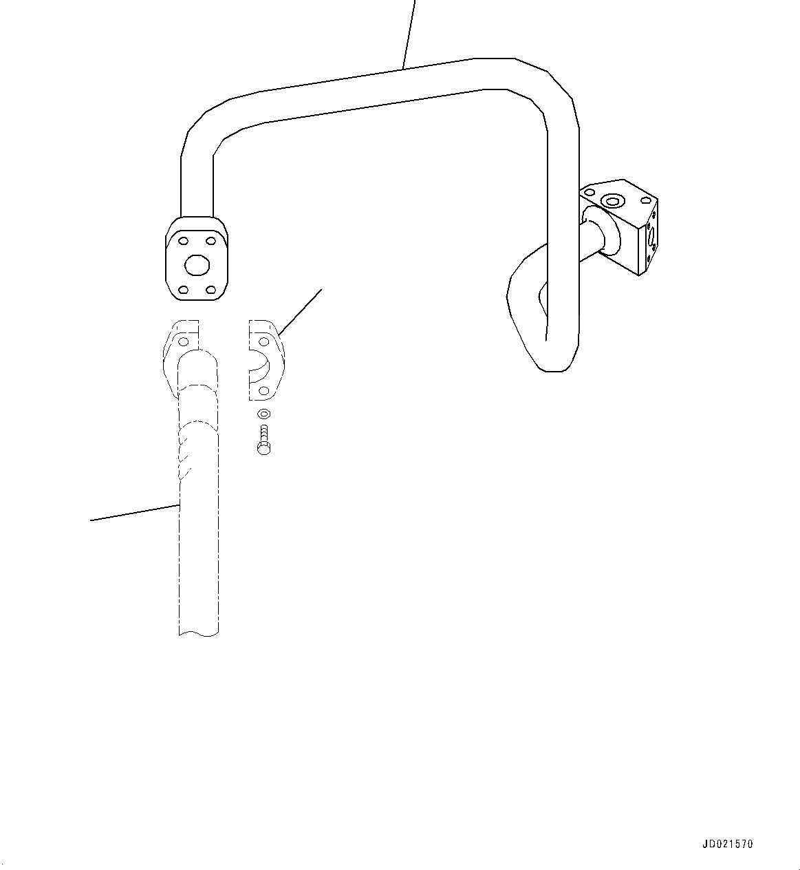 Схема запчастей Komatsu WA900-3E0 - ГИДРОЛИНИЯ, НАСОС РУЛЕВ. УПРАВЛ-Я - ЗАПРАШИВАЮЩ. КЛАПАН (№78-) ГИДРОЛИНИЯ, ACTIVE РАБОЧ.ING СИСТЕМА