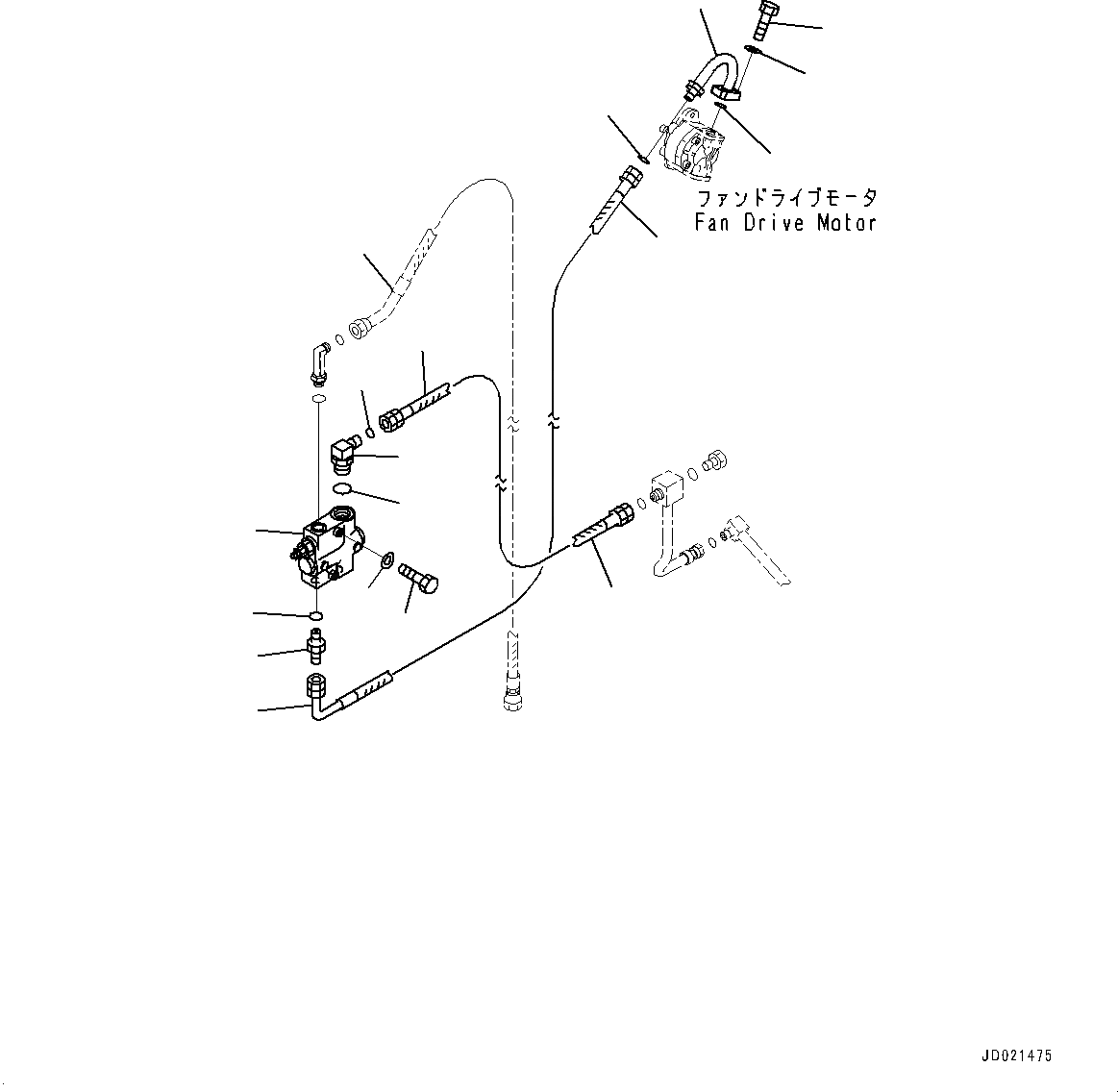 Схема запчастей Komatsu WA900-3E0 - ГИДРОЛИНИЯ, ВСАСЫВ. ТРУБЫ (/) (№78-) ГИДРОЛИНИЯ, AJSS, ЭКСТРЕНН. РУЛЕВ. УПРАВЛЕНИЕ, АВТОМАТИЧ. УПРАВЛ-Е ТИП, ТОРМОЗ. МАСЛ. СИСТЕМА ОХЛАЖДЕНИЯ, НАКЛОН. ОГРАНИЧИТЕЛЬ, ACTIVE РАБОЧ.ING SYSTE