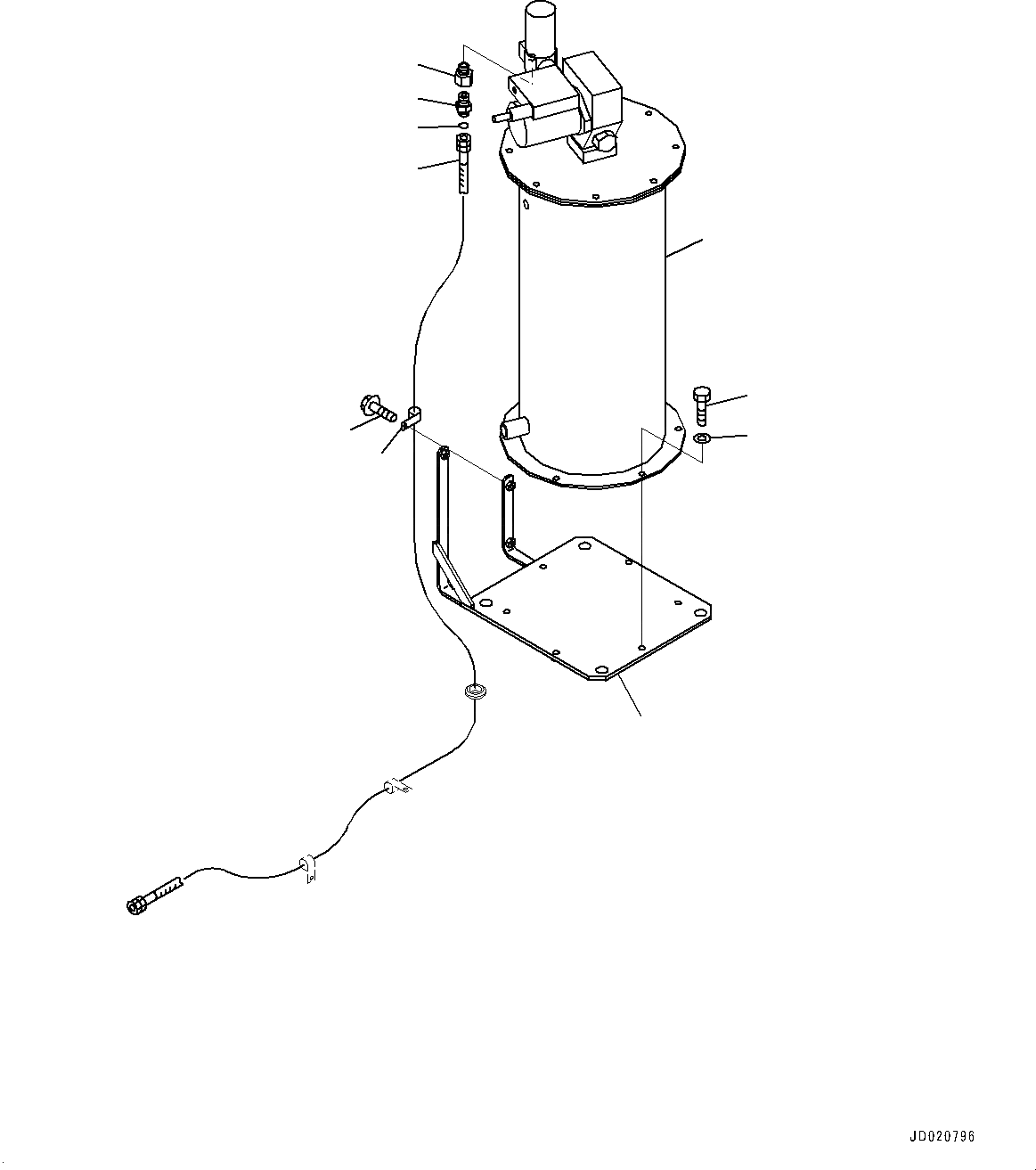 Схема запчастей Komatsu WA900-3E0 - УДАЛЕНН. СИСТ. СМАЗКИ СИСТЕМА, НАСОС СМАЗКИ (№78-) УДАЛЕНН. СИСТ. СМАЗКИ СИСТЕМА, АВТОМАТИЧ.-СИСТ. СМАЗКИ СИСТЕМА, БЕЗ УСИЛЕНН. ПРОВОДКА
