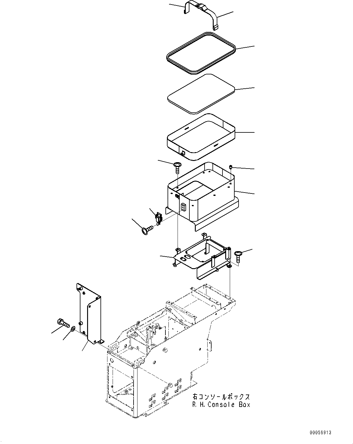 Схема запчастей Komatsu WA900-3E0 - ПОЛ, КОНСОЛЬН. БЛОК КОРПУС (№78-) ПОЛ, VHMS, ORBCOMM, УДАЛЕНН. СТРЕЛА ПОЗИЦИОНЕР, АВТОМАТИЧ.-СИСТ. СМАЗКИ СИСТЕМА, ДВИГАТЕЛЬ PRE-СМАЗКА СИСТЕМА