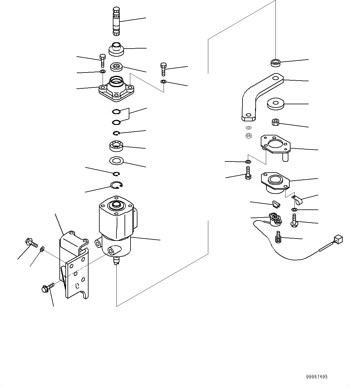 Схема запчастей Komatsu WA900-3E0 - ПОЛ СУППОРТ, ГЛАВН. КЛАПАН (№78-) ПОЛ СУППОРТ, ADVANCED ДЖОЙСТИК СИСТЕМАУПРАВЛЕНИЯ ПОВОРОТОМ(AJSS), MINING СПЕЦ-ЯIFICATION