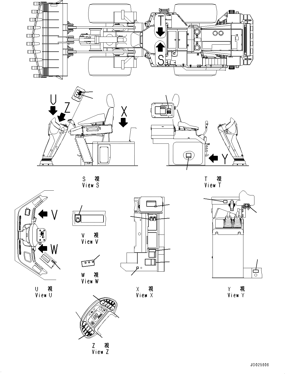 Схема запчастей Komatsu WA900-3E0 - ПОЛ ТАБЛИЧКИ (№78-) ПОЛ ТАБЛИЧКИ, ADVANCED ДЖОЙСТИК СИСТЕМАУПРАВЛЕНИЯ ПОВОРОТОМ(AJSS), АНГЛ., ACTIVE РАБОЧ.ING СИСТЕМА