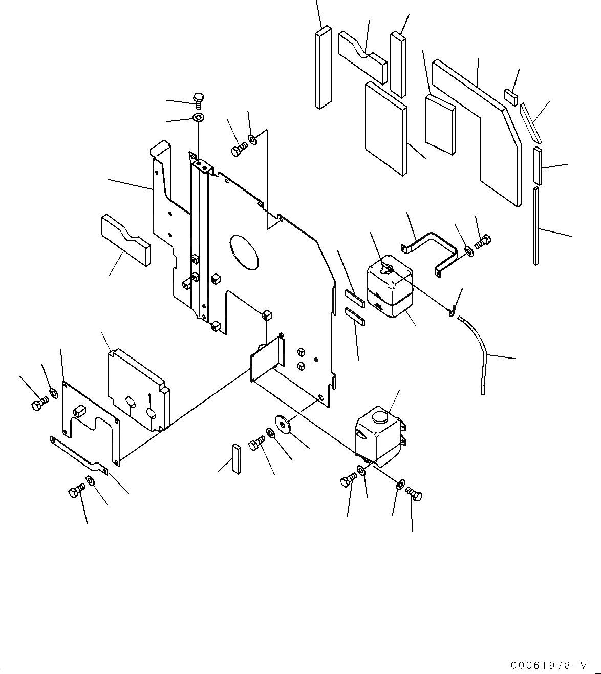 Схема запчастей Komatsu PC220-8 - КАБИНА ПЕРЕГОРОДКА., ЛЕВ. (№877-) КАБИНА ПЕРЕГОРОДКА., С КОНДИЦИОНЕРОМ