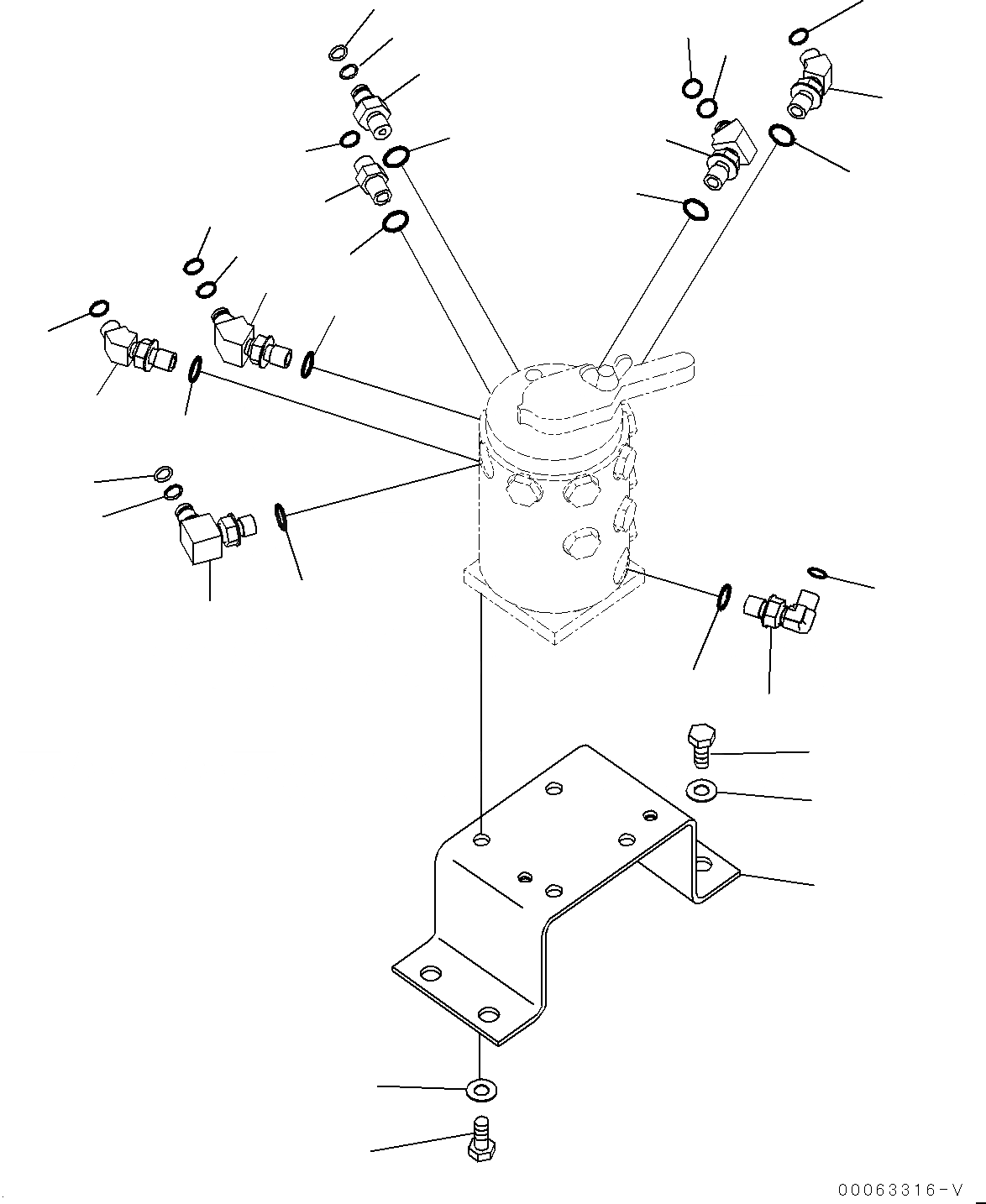 Схема запчастей Komatsu PC220LC-8 - MULTI КЛАПАН, СОЕДИНИТЕЛЬН. ЧАСТИ (№877-) MULTI КЛАПАН, УПРАВЛ-Е PATTERN CHANGE OVER КЛАПАН (ISO/ЭКСКАВАТ.)