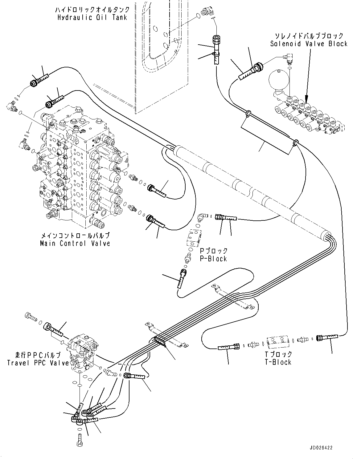 Схема запчастей Komatsu PC220LC-8 - КАБИНА, ПОЛ, PPC ТРУБЫ ДЛЯ ХОД КЛАПАН (№877-) КАБИНА, -ДОПОЛН. АКТУАТОР ТРУБЫ, АККУМУЛЯТОР, С АВТОМАТИЧ. КОНДИЦ. ВОЗДУХА, МАСТЕР КЛЮЧ