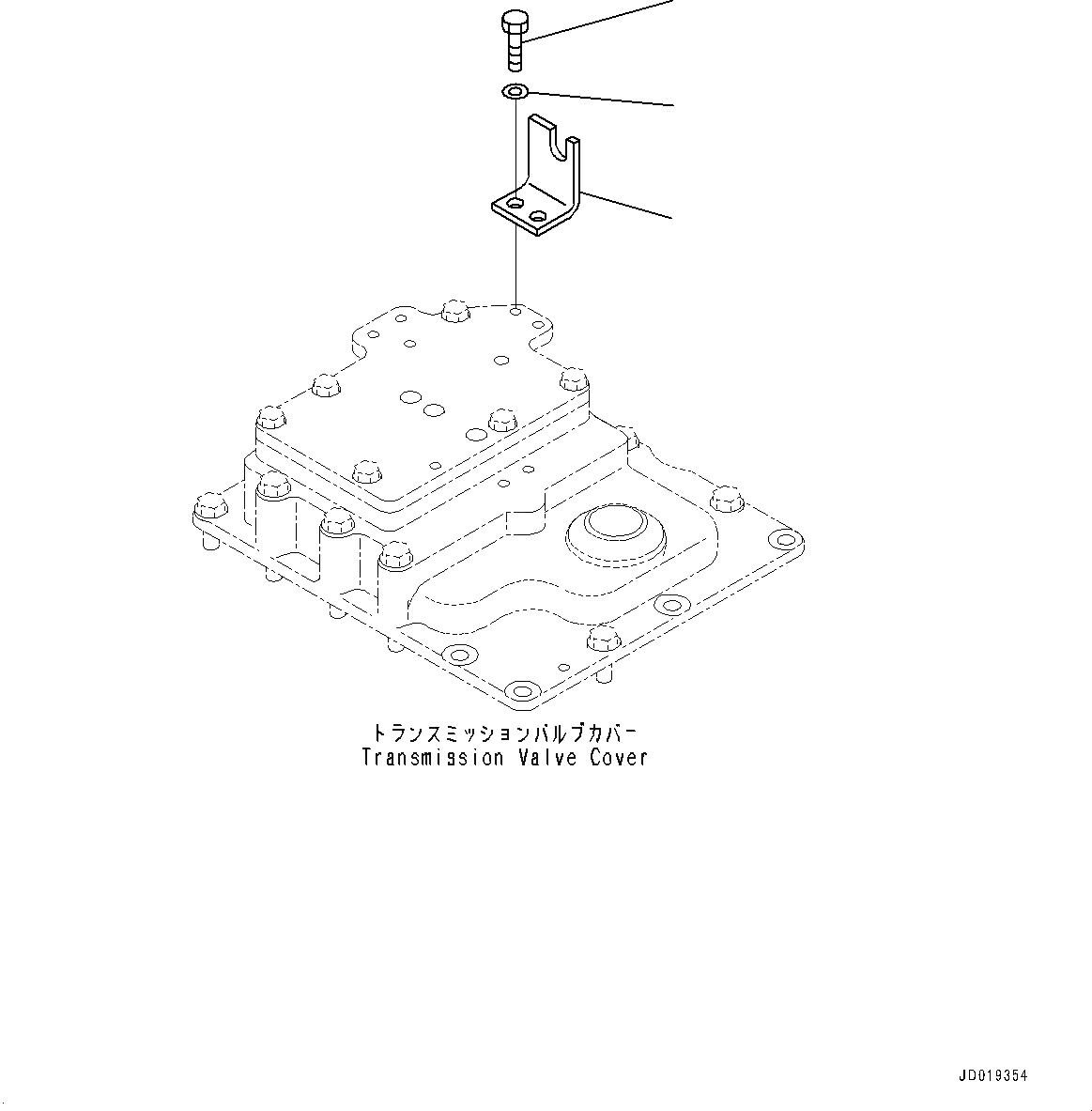 Схема запчастей Komatsu D85PX-15R - СИЛОВАЯ ПЕРЕДАЧА, КОНЦЕНТР. ТРУБЫ (№-) СИЛОВАЯ ПЕРЕДАЧА, БЕЗ ДВИГАТЕЛЬ С ПОДОГРЕВАТЕЛЬ ХЛАДАГЕНТА