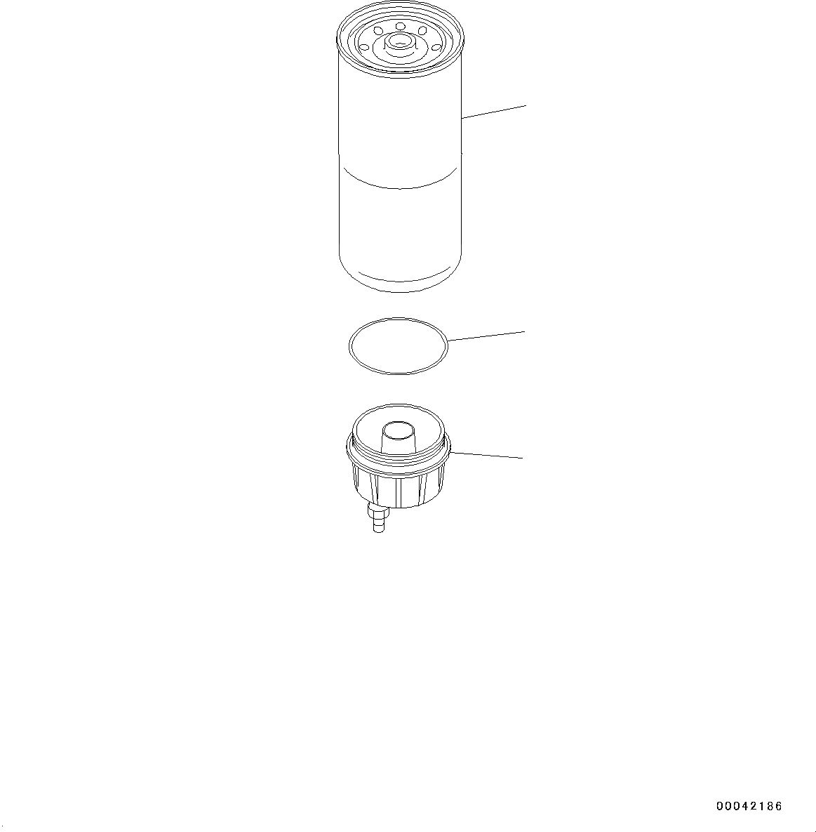 Схема запчастей Komatsu SAA6D140E-5E - ТОПЛИВН. PREФИЛЬТР. (№-) ТОПЛИВН. PREФИЛЬТР.