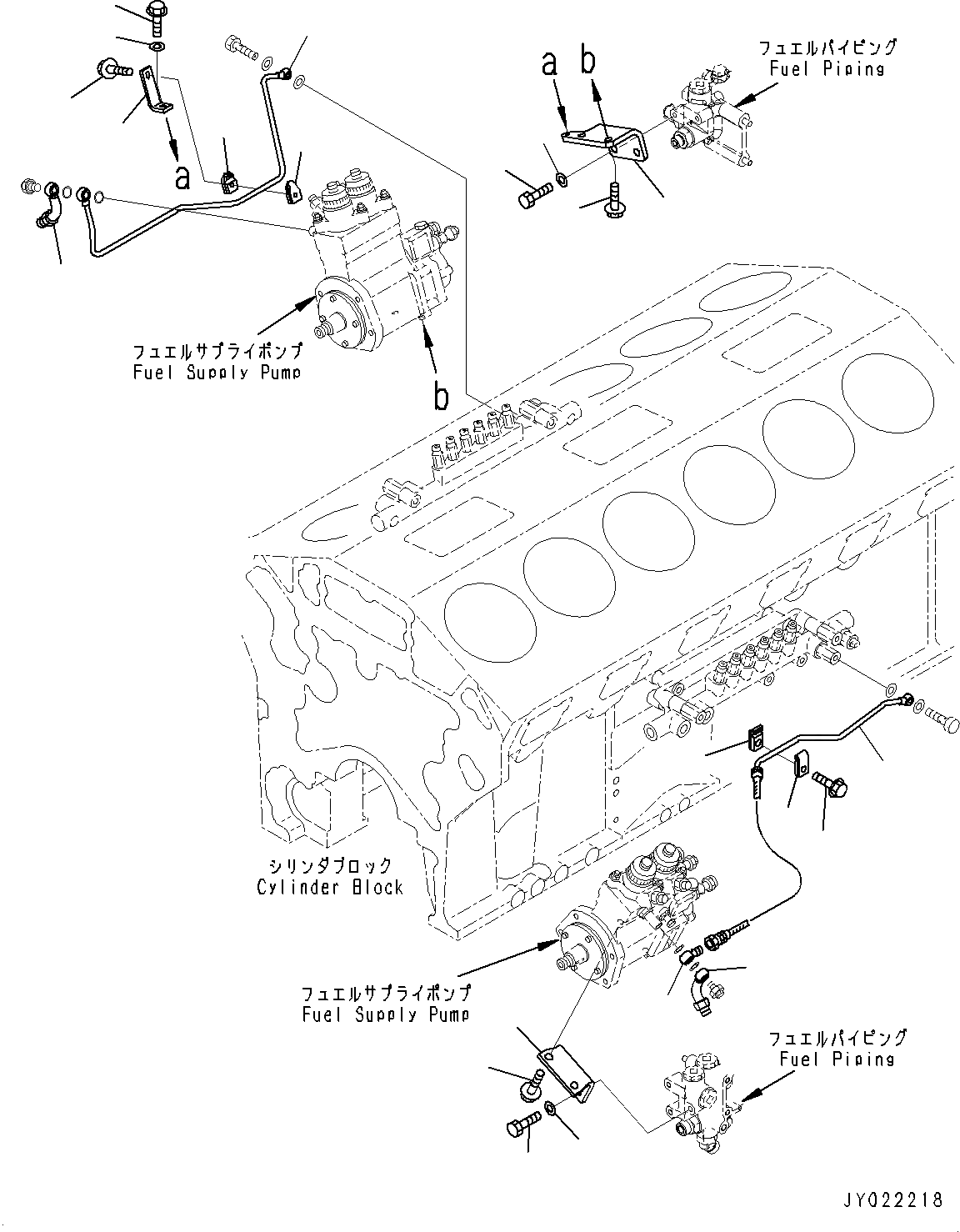 Схема запчастей Komatsu SAA12V140E-3D - ТОПЛИВН. НАСОС КОРПУС (№9-) ТОПЛИВН. НАСОС КОРПУС, ДЛЯ EXTRA BAD ТОПЛИВН. И ПЛОХ. ТОПЛИВО СПЕЦ-ЯIFICATION, ВОДН.+DUST, ДОПОЛН. ФИЛЬТР.