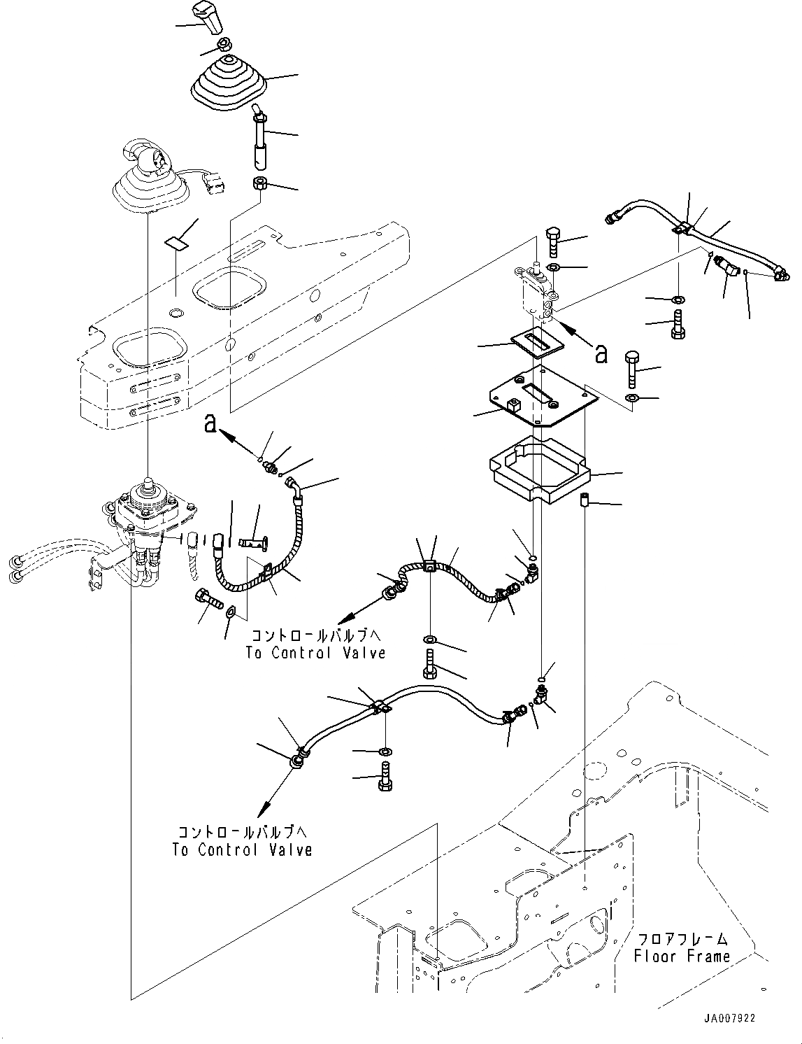 Схема запчастей Komatsu D65PX-17 - DOZER УПРАВЛ-Е, НАВЕСН. ОБОРУД РЫЧАГ (№-) DOZER УПРАВЛ-Е, С ПОВОРОТН. ОТВАЛ С ИЗМ. УГЛОМ DOZER, ВНУТР. РАМА, ЗАДН. -НАВЕСН. ОБОРУД