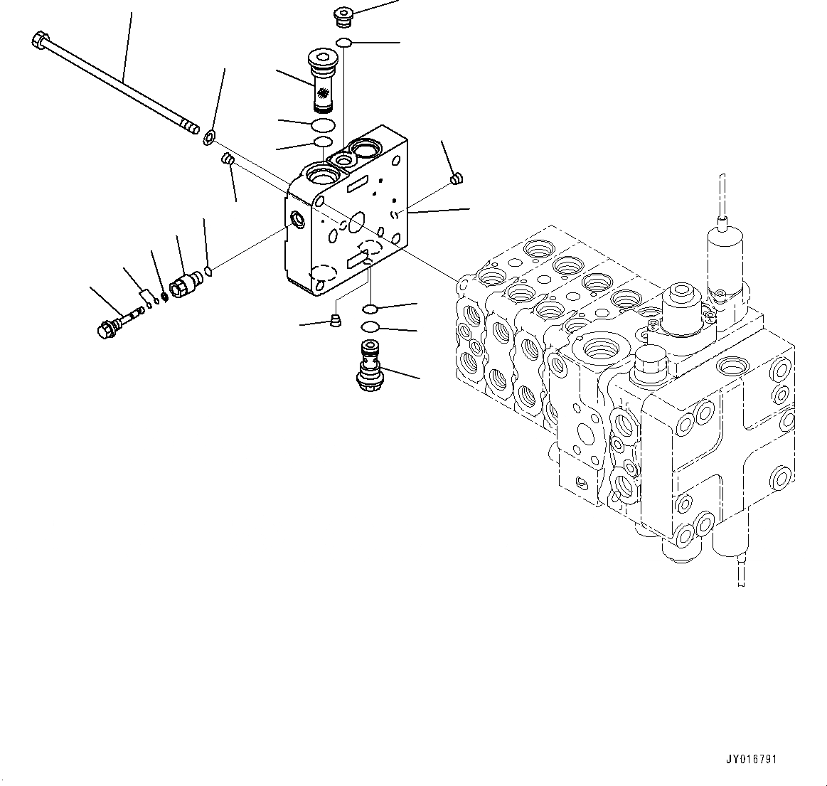 Схема запчастей Komatsu D65PX-17 - КРЫЛО, УПРАВЛЯЮЩ. КЛАПАН, 5-СЕКЦИОНН. (/) (№-) КРЫЛО, ОТВАЛ С ПЕРЕКОСОМ, ЗАДН. -НАВЕСН. ОБОРУД, АККУМУЛЯТОР, PPC ТРУБЫ, D MACHINE УПРАВЛ-Е ЗАГЛУШКА И PLAY