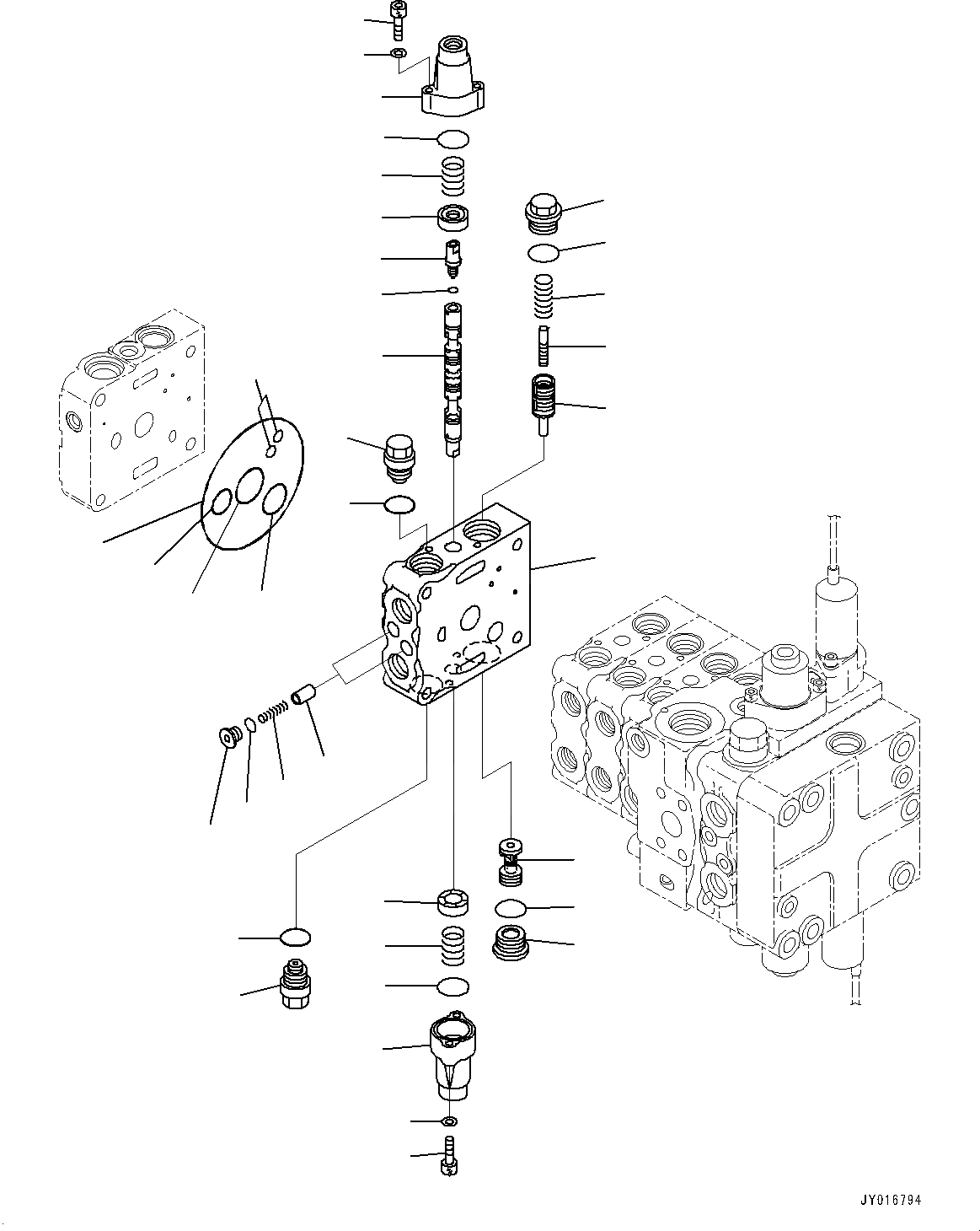Схема запчастей Komatsu D65PX-17 - КРЫЛО, УПРАВЛЯЮЩ. КЛАПАН, 5-СЕКЦИОНН. (7/) (№-) КРЫЛО, ОТВАЛ С ПЕРЕКОСОМ, ЗАДН. -НАВЕСН. ОБОРУД, АККУМУЛЯТОР, PPC ТРУБЫ, D MACHINE УПРАВЛ-Е ЗАГЛУШКА И PLAY