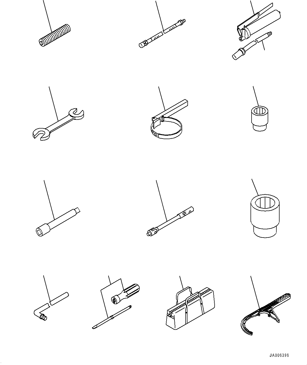 Схема запчастей Komatsu D65PX-17 - ИНСТРУМЕНТ (№-) ИНСТРУМЕНТ