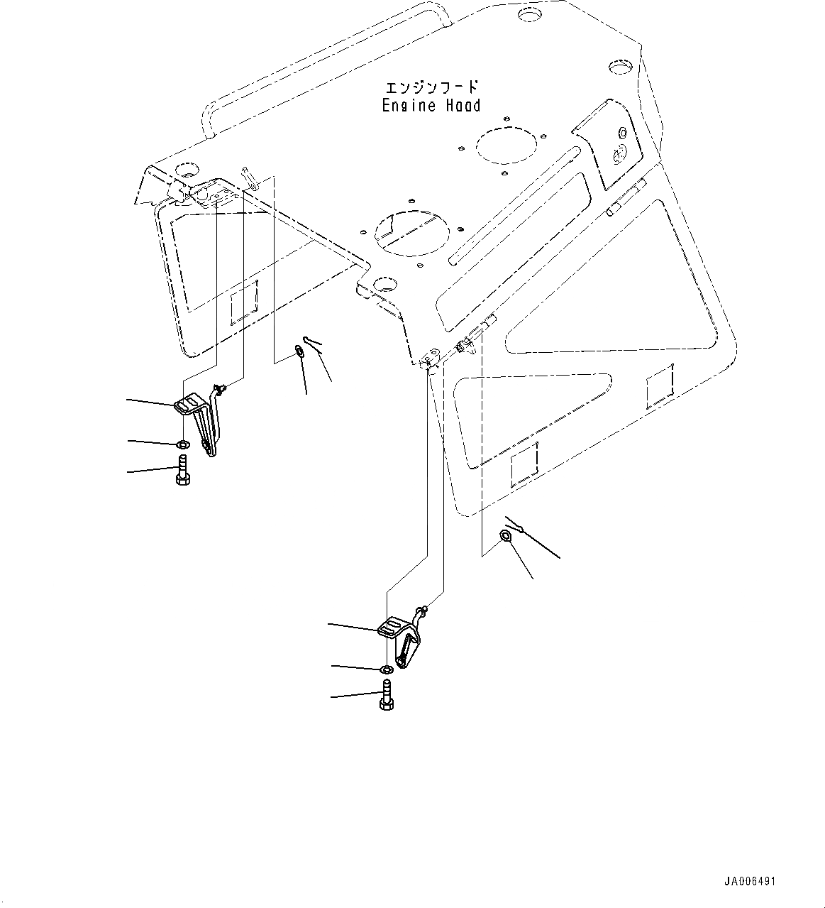 Схема запчастей Komatsu D65EX-17 - ФРОНТАЛЬНАЯ ЗАЩИТА, КАПОТ БОКОВ. КРЫШКА БЛОКИР. (№-) ФРОНТАЛЬНАЯ ЗАЩИТА, ДЛЯ СТРАН ЕС НОВ. NOISE ARRANGEMENT 