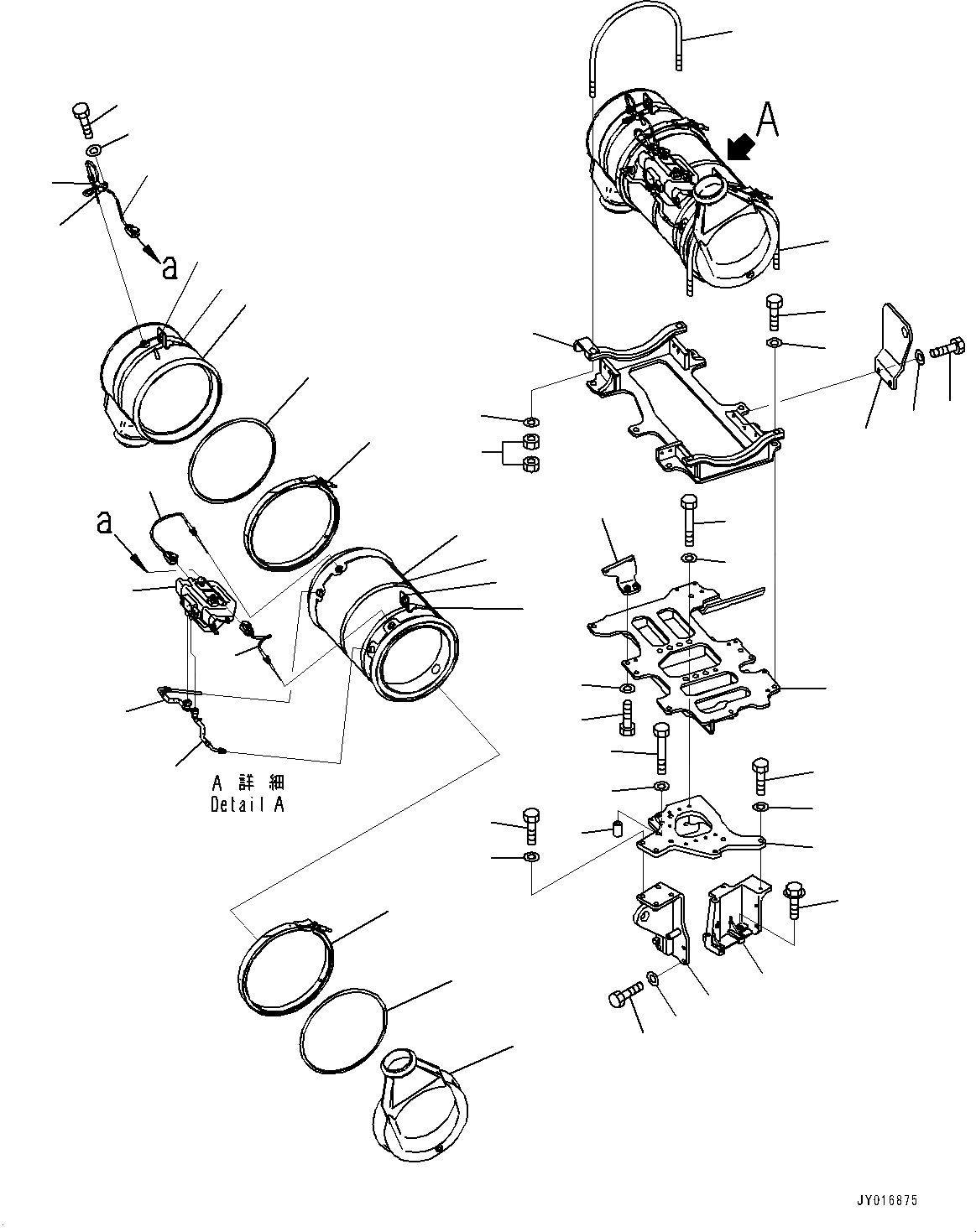Схема запчастей Komatsu SAA6D114E-5B - KOMATSU DIESEL ЧАСТЬICULATE ФИЛЬТР. (KDPF), (/) (№9-) KOMATSU DIESEL ЧАСТЬICULATE ФИЛЬТР. (KDPF)