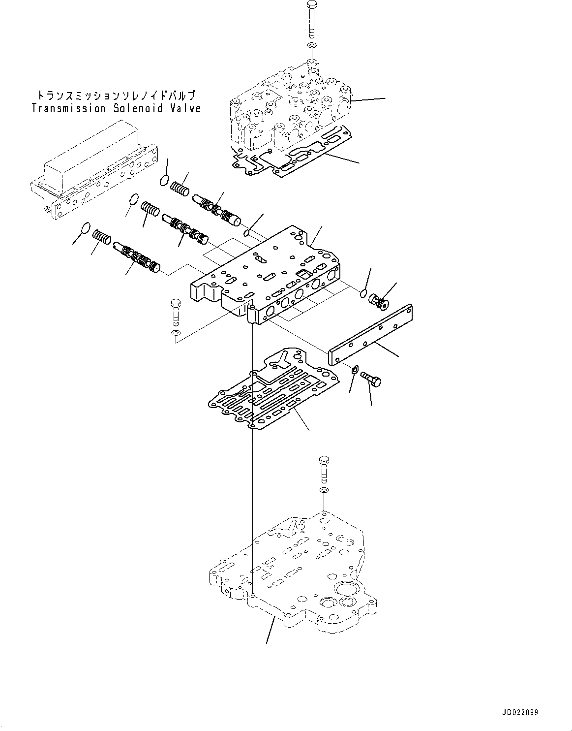 Схема запчастей Komatsu WA900-3E0 - ГИДРОТРАНСФОРМАТОР И ТРАНСМИССИЯ, КЛАПАН УПРАВЛЕНИЯ ТРАНСМИССИЕЙ (/) (№9-) ГИДРОТРАНСФОРМАТОР И ТРАНСМИССИЯ