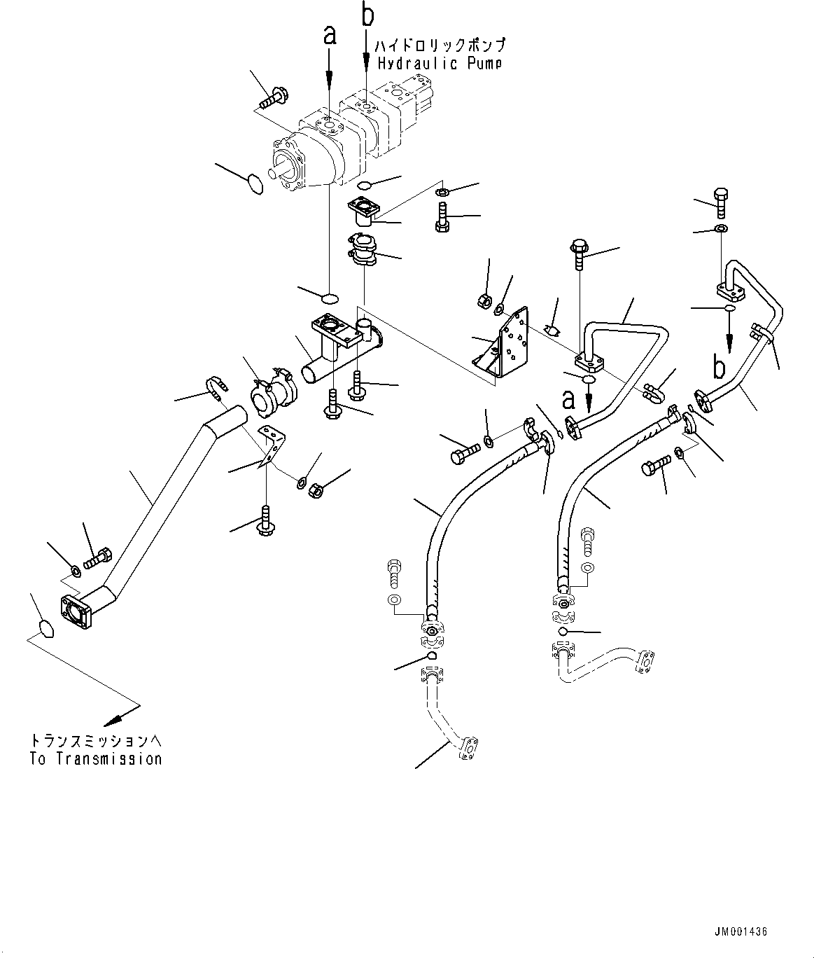 Схема запчастей Komatsu WA900-3E0 - ГИДРОТРАНСФОРМАТОР И ТРАНСМИССИЯ, КРЕПЛЕНИЕ (/7) (№9-) ГИДРОТРАНСФОРМАТОР И ТРАНСМИССИЯ