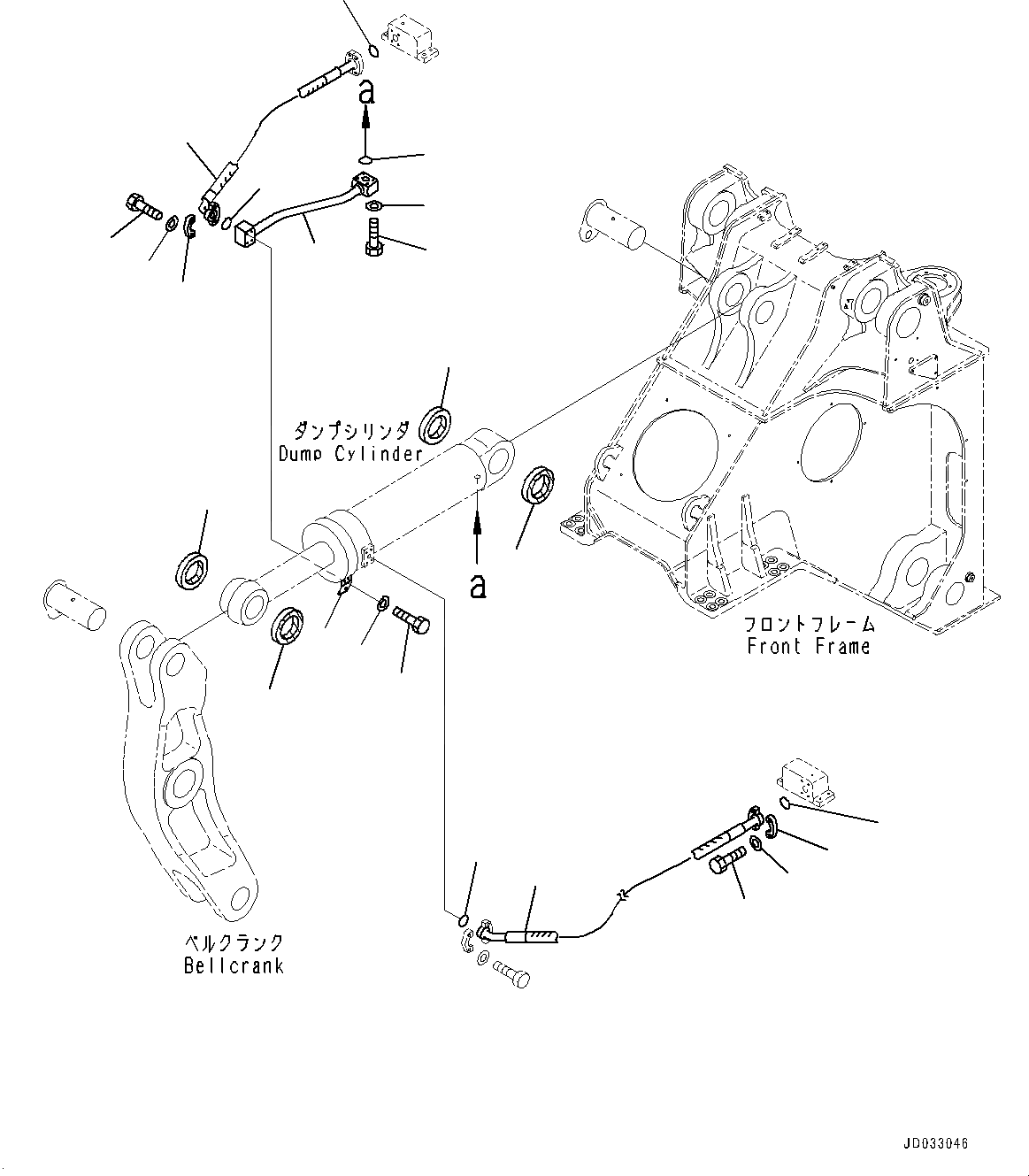 Схема запчастей Komatsu WA900-3E0 - ГИДРОЦИЛИНДР КОВША, КРЕПЛЕНИЕ (№78-) ГИДРОЦИЛИНДР КОВША, ВЫСОК. ПОДЪЕМ РУКОЯТЬ, КОВШ ПОЗИЦИОНЕР, НАКЛОН. ОГРАНИЧИТЕЛЬ
