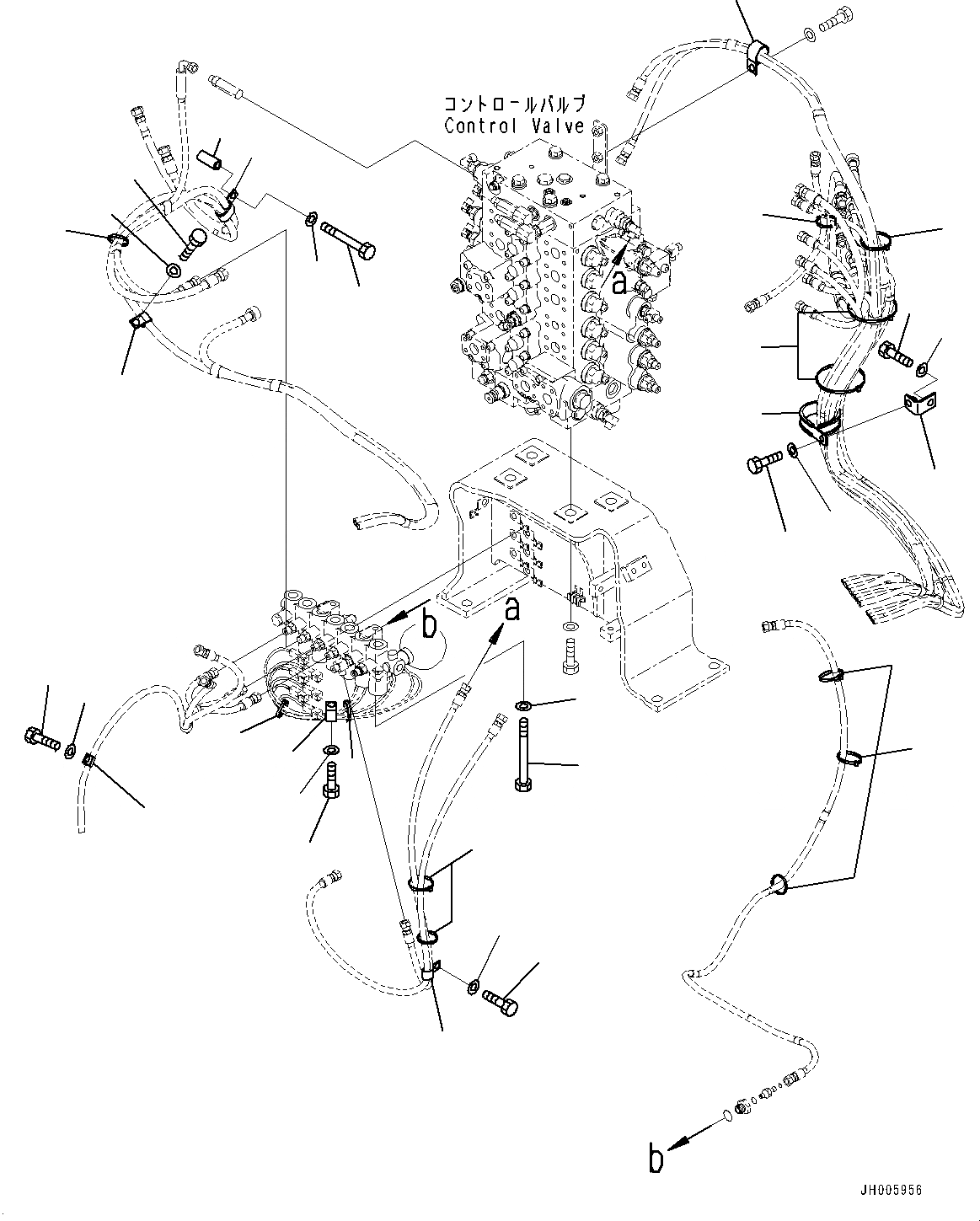Схема запчастей Komatsu PC240LC-10 - СОЛЕНОИДНЫЙ КЛАПАН, КРЕПЛЕНИЕ (№9-) СОЛЕНОИДНЫЙ КЛАПАН, С -ДОПОЛН. АКТУАТОР ТРУБЫ, АККУМУЛЯТОР