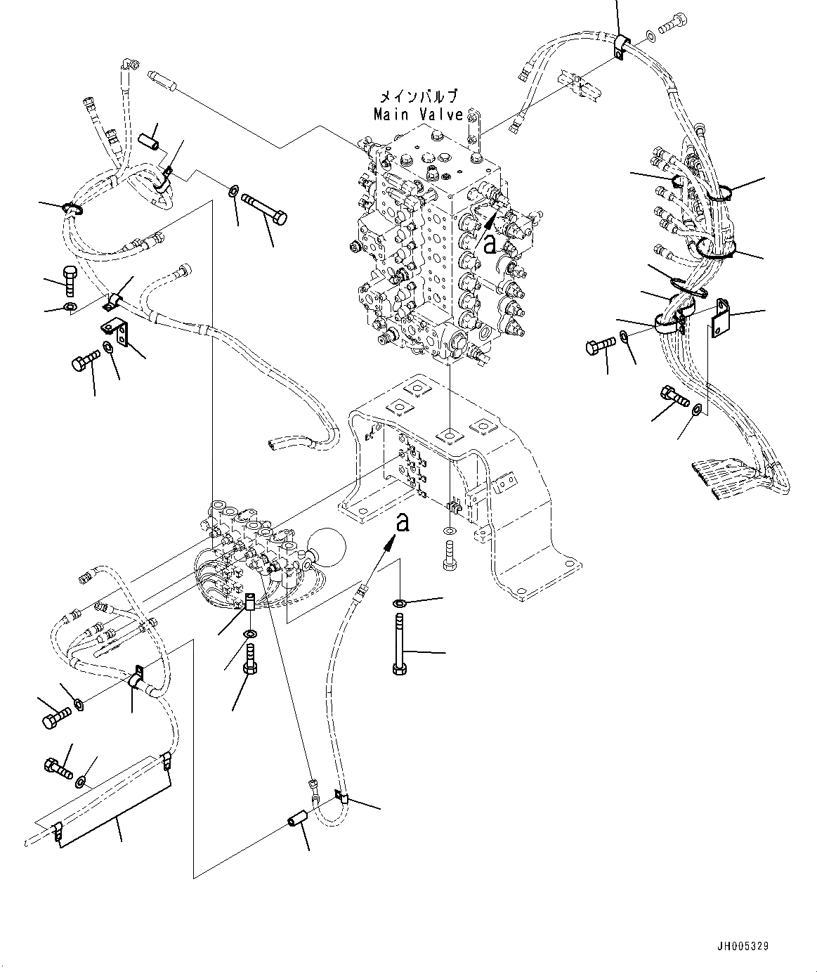 Схема запчастей Komatsu PC290LC-10 - СОЛЕНОИДНЫЙ КЛАПАН, КРЕПЛЕНИЕ (№-) СОЛЕНОИДНЫЙ КЛАПАН