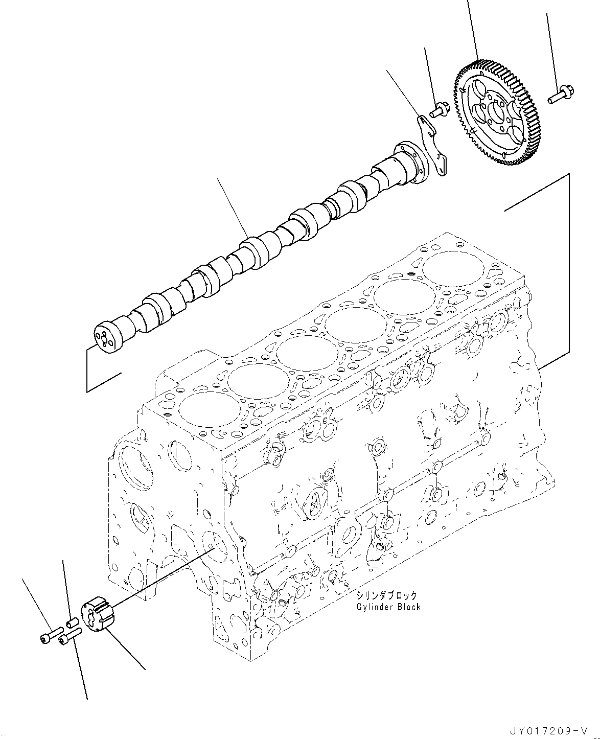 Схема запчастей Komatsu SAA6D107E-2B - ЧАСТИ PERДЛЯMANCE, РАСПРЕДВАЛ (№-) ЧАСТИ PERДЛЯMANCE