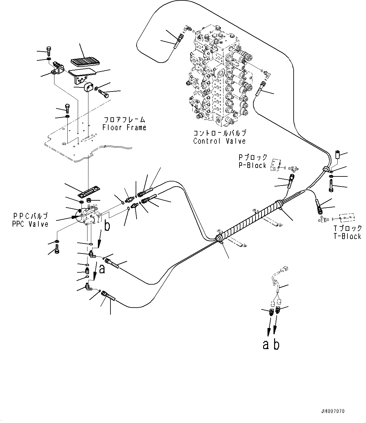 Схема запчастей Komatsu PC360LC-10 - КАБИНА И ОСНОВН. КОНСТРУКЦИЯ ГРУППА, ПОЛ, 1 УПРАВЛ. НАВЕСН. ОБОРУД. (№78-) КАБИНА И ОСНОВН. КОНСТРУКЦИЯ ГРУППА, С ВОЗД. ПОДВЕСКА СИДЕНЬЕ ОПЕРАТОРА, -ДОПОЛН. АКТУАТОР ТРУБЫ, АККУМУЛЯТОР