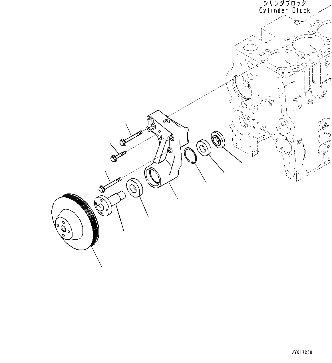 Схема запчастей Komatsu SAA6D114E-5A - ВЕНТИЛЯТОР ОХЛАЖДЕНИЯ ПРИВОДН. ШКИВ, (№9-9) ВЕНТИЛЯТОР ОХЛАЖДЕНИЯ ПРИВОДН. ШКИВ