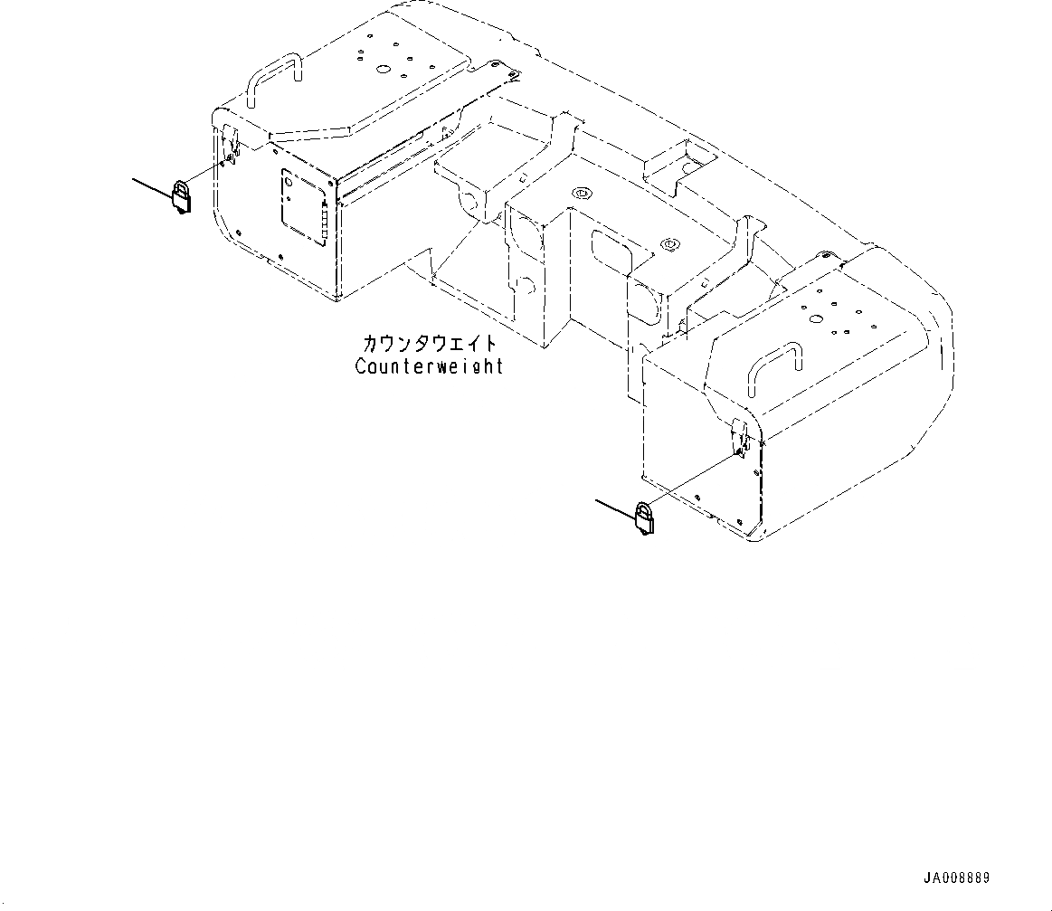 Схема запчастей Komatsu WA380-7 - КОРПУС АККУМУЛЯТОРА, ПОДУШКАБЛОКИР. (№-7) КОРПУС АККУМУЛЯТОРА, С ЗАДН. ФОНАРИ, КРЫШКА МАСЛОНАЛИВНОГО ПАТРУБКА БЛОКИРОВКА И КРЫШКИБЛОКИР.